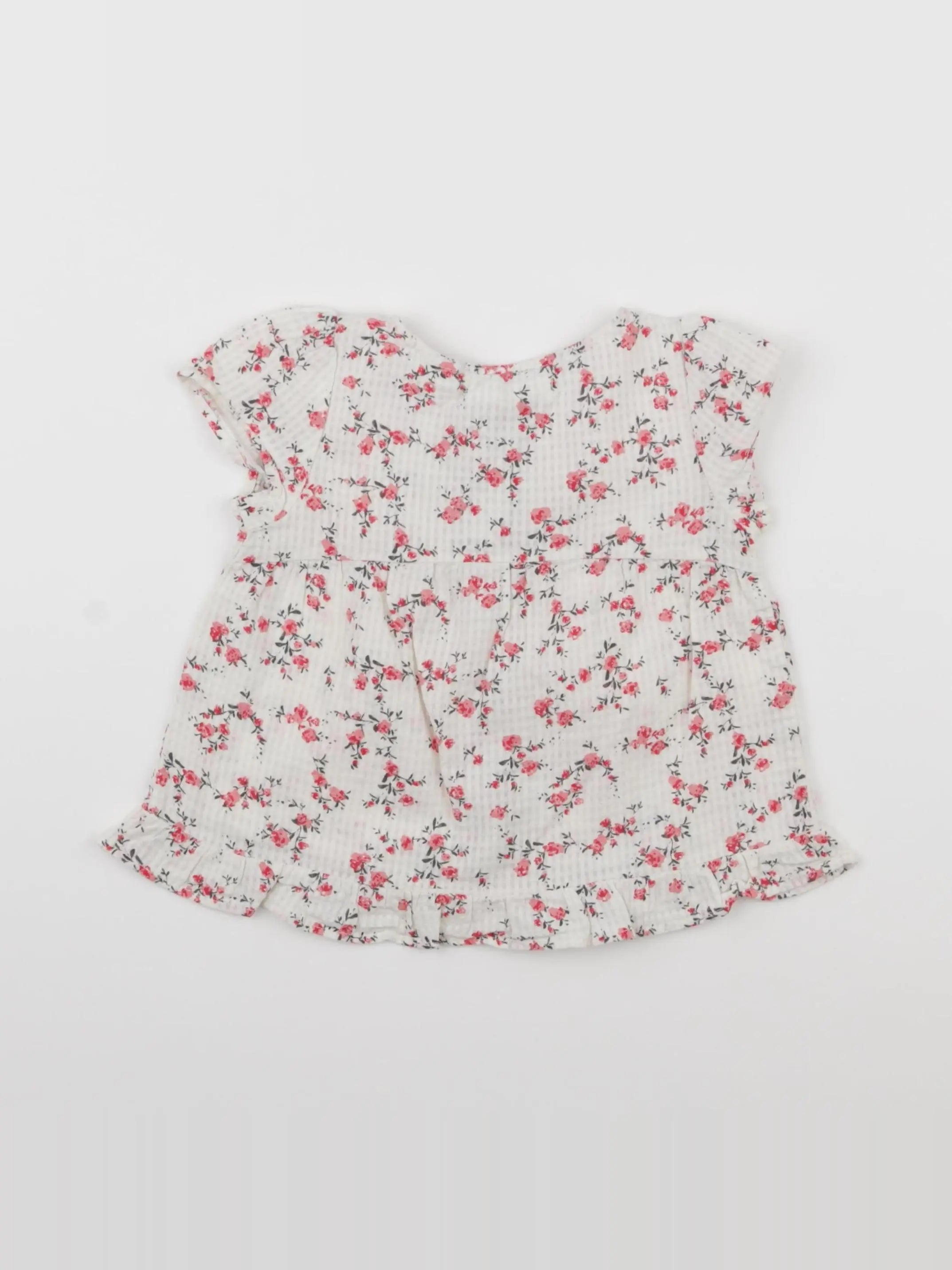 Zara - blouse beige, rose - 18/24 mois