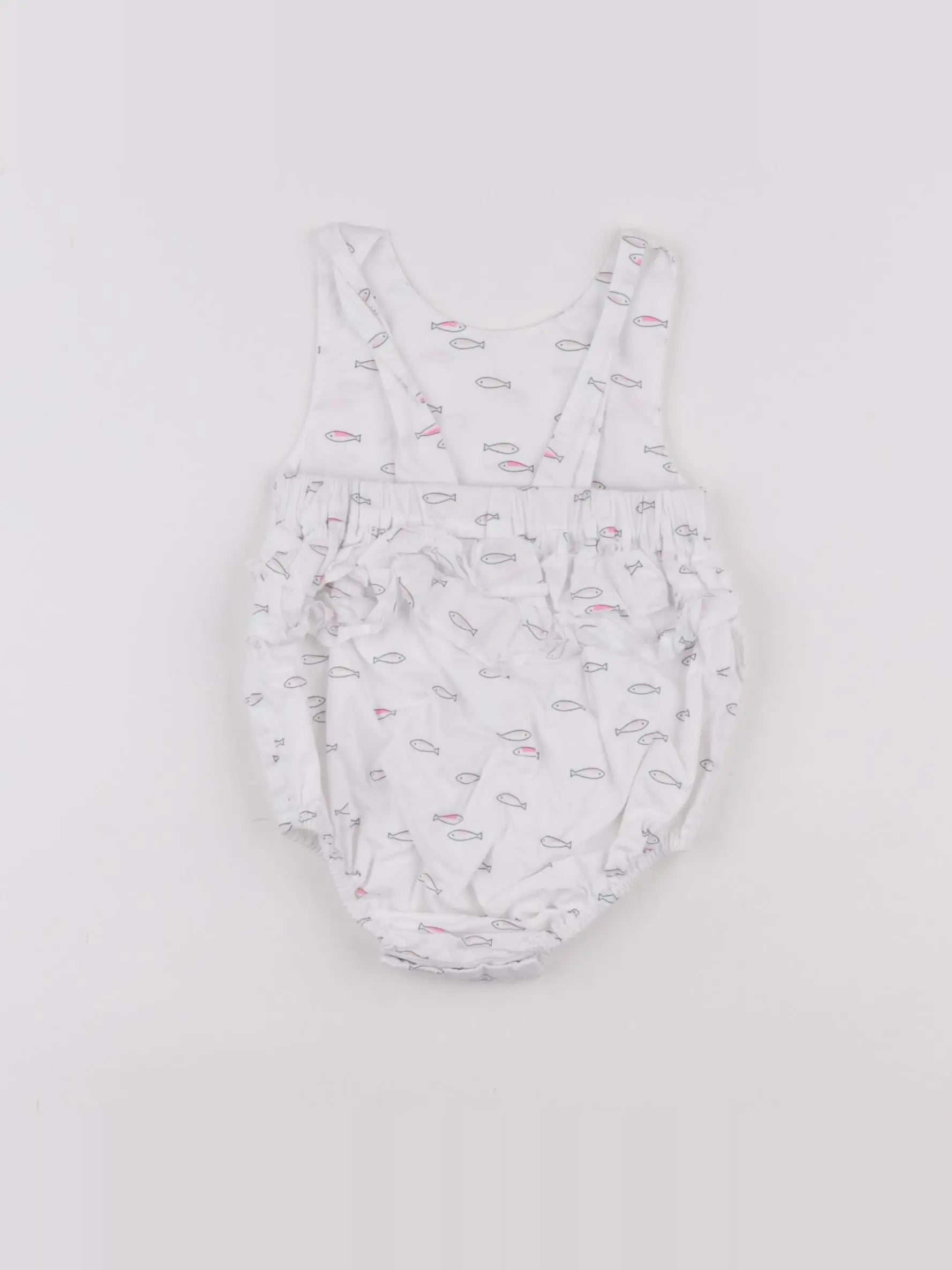 Jacadi - combinaison blanc - 6 mois