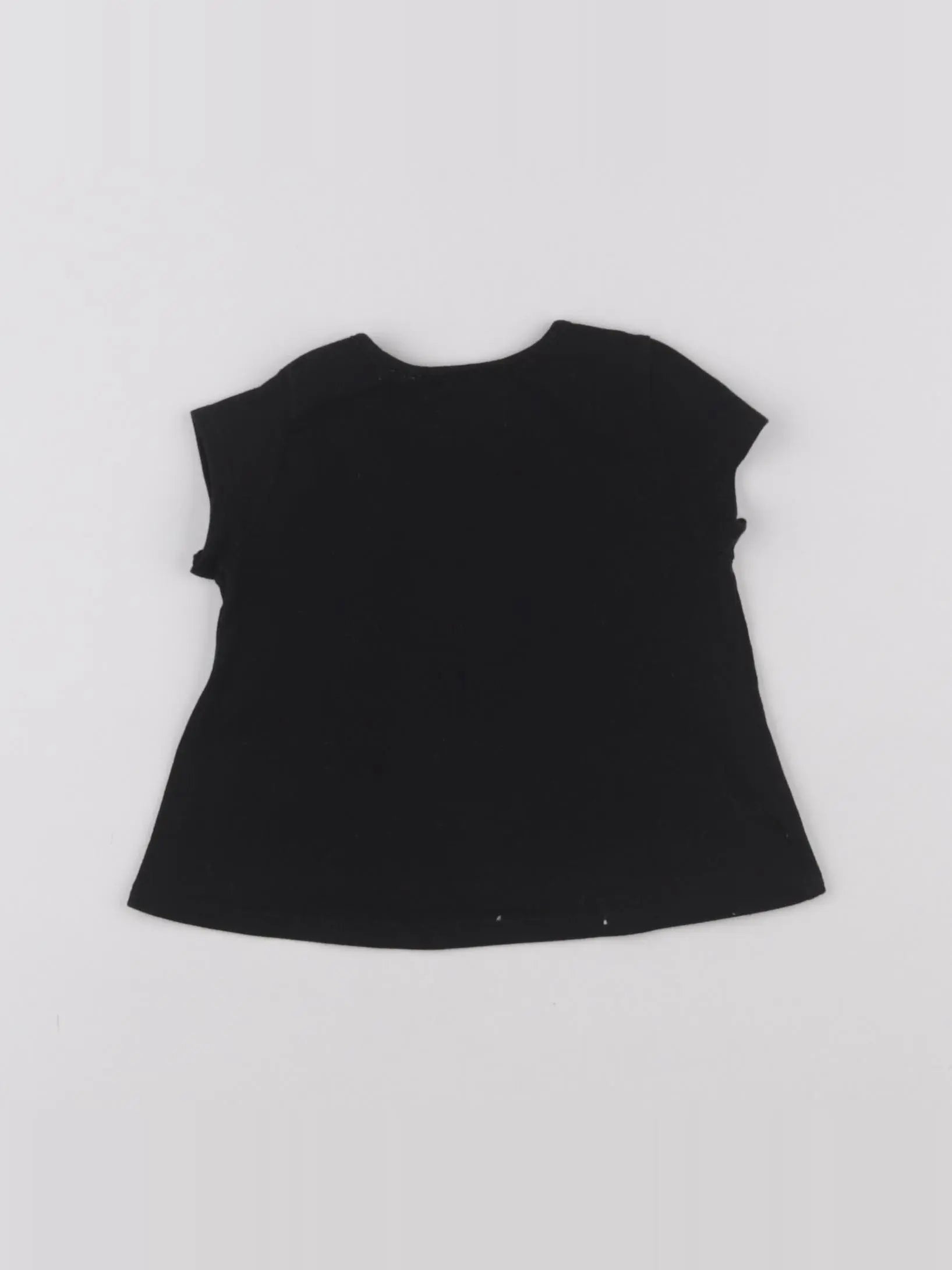 IKKS - tee-shirt noir, or - 6 mois