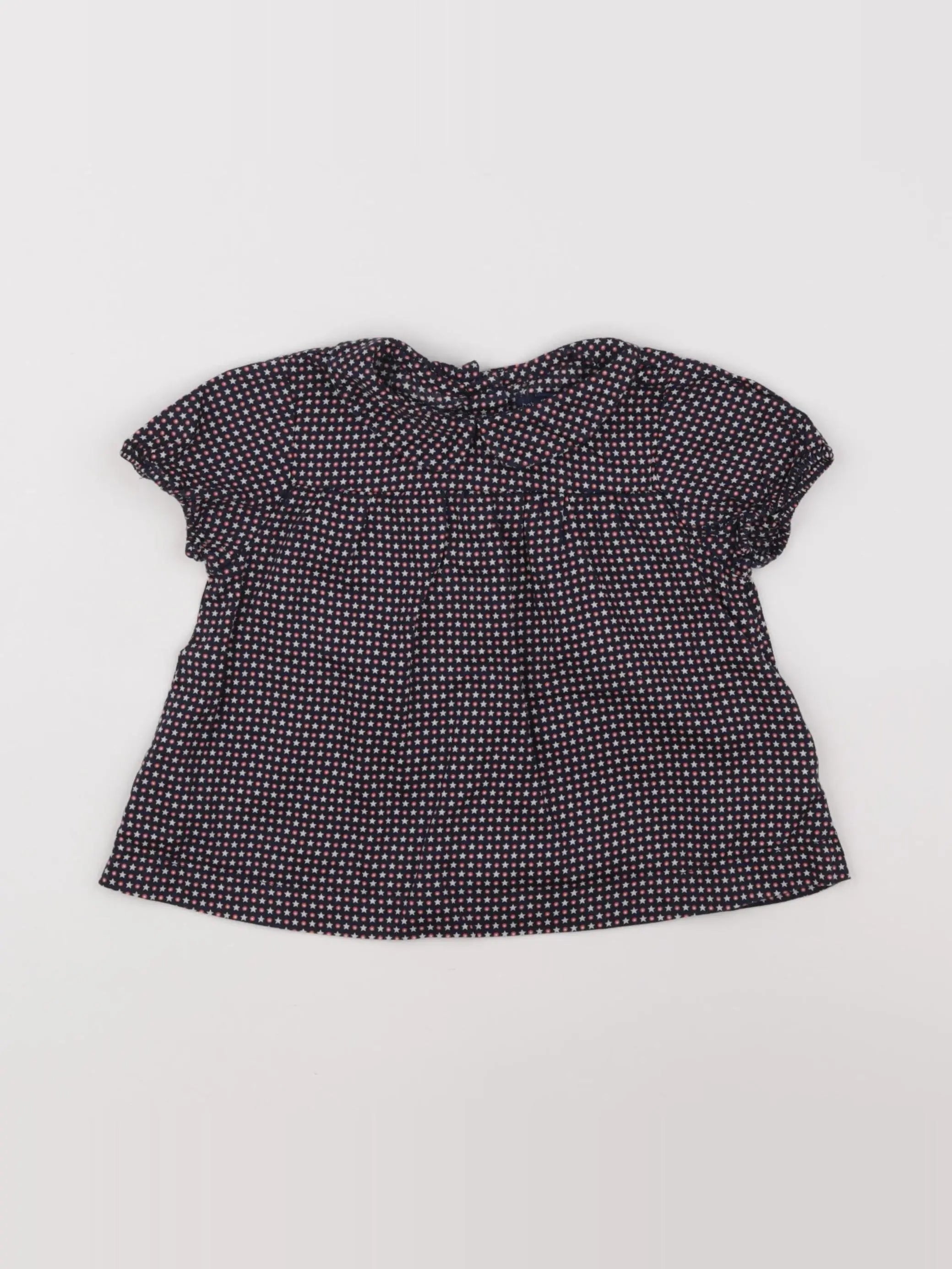 GAP - blouse bleu - 18/24 mois