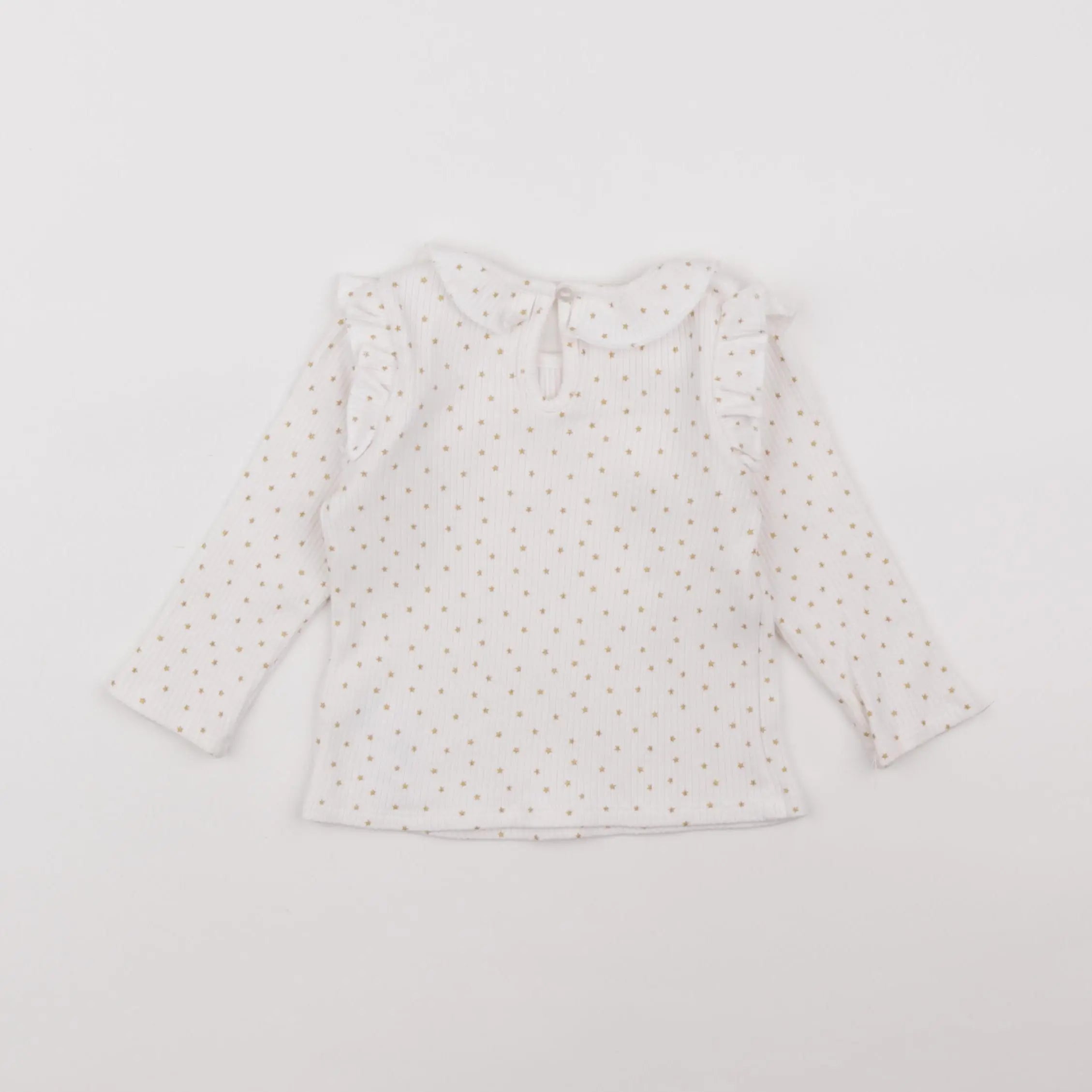 Vertbaudet - tee-shirt blanc - 12 mois