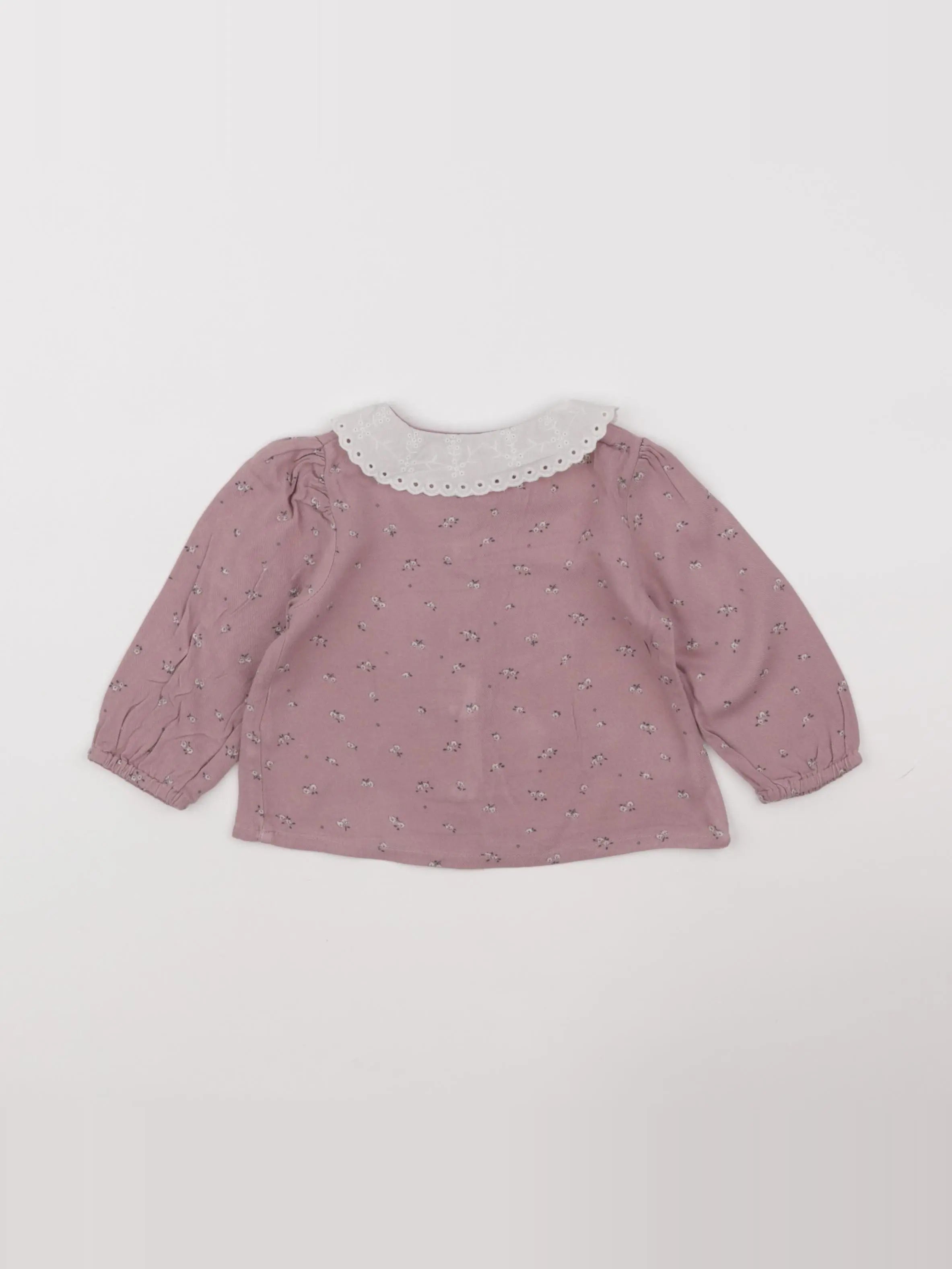 Vertbaudet - blouse rose - 6 mois