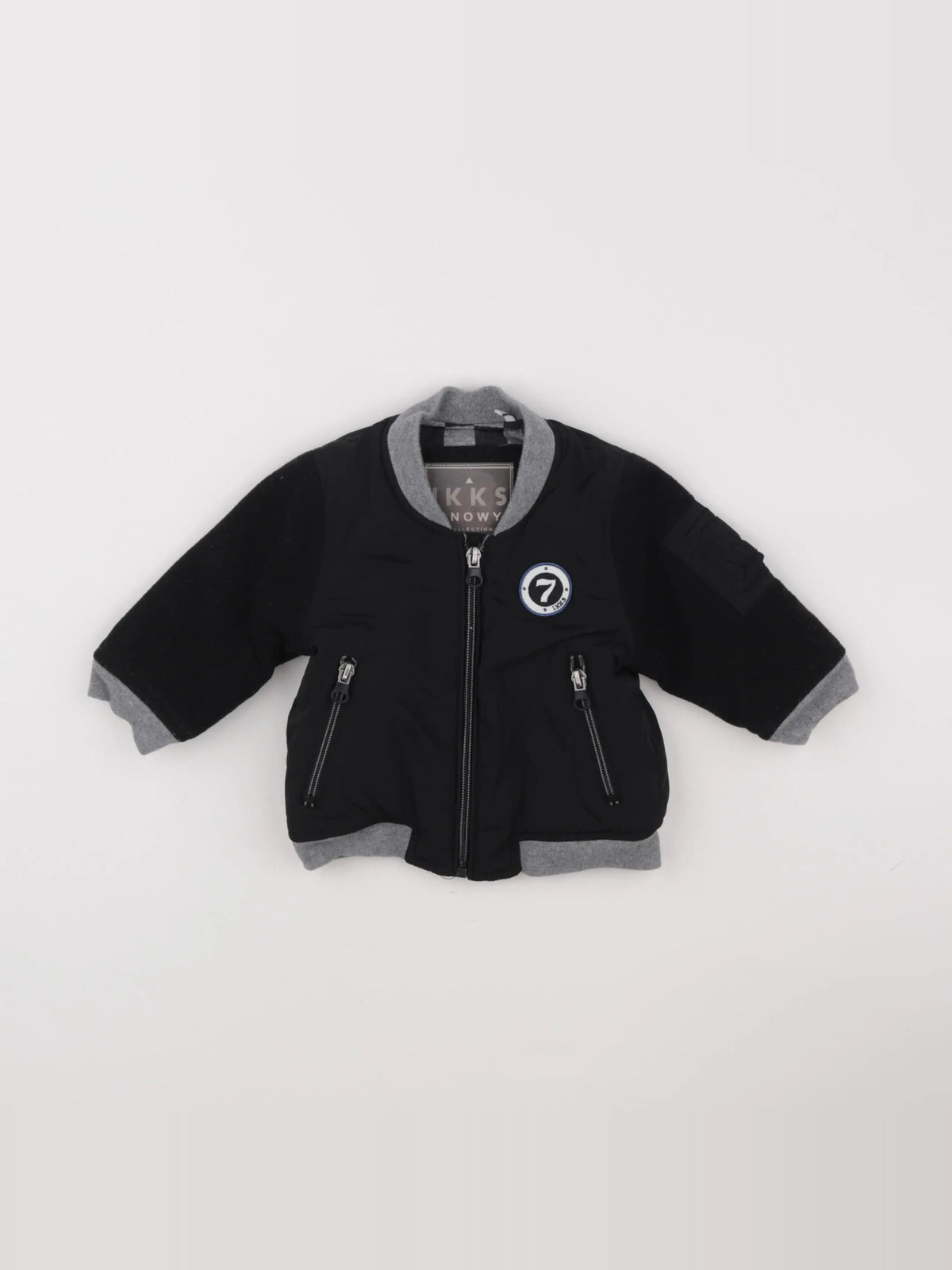 IKKS - veste noir - 6 mois