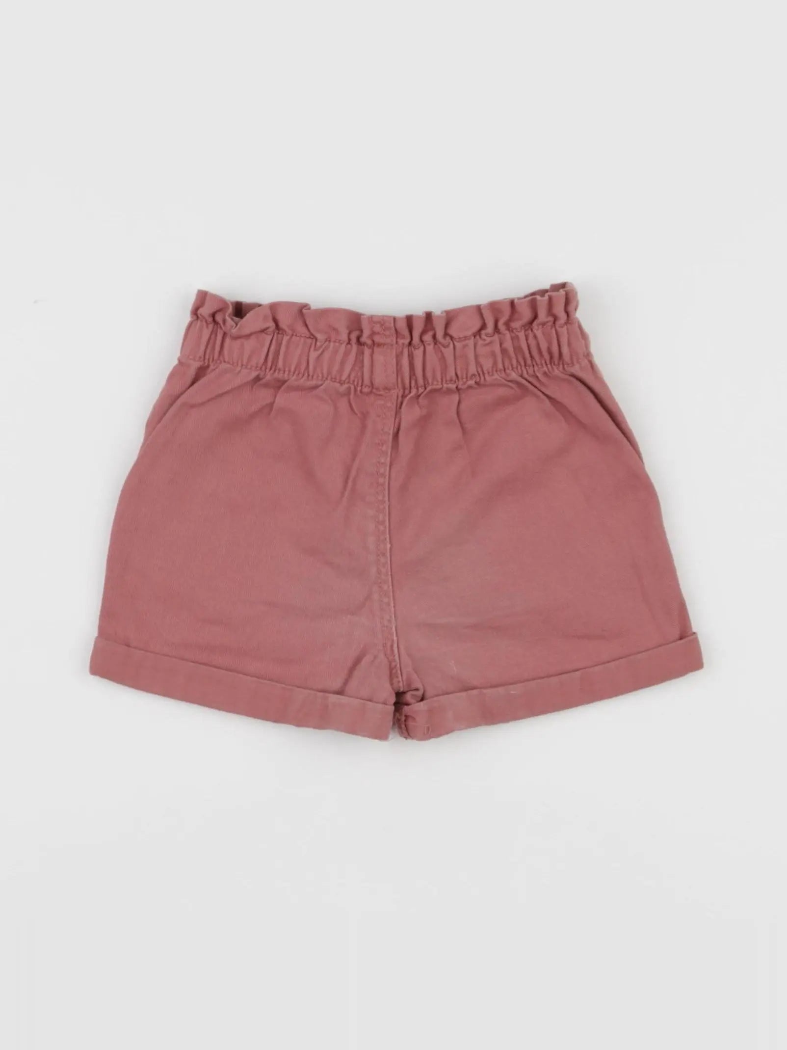Vertbaudet - short rouge - 12 mois