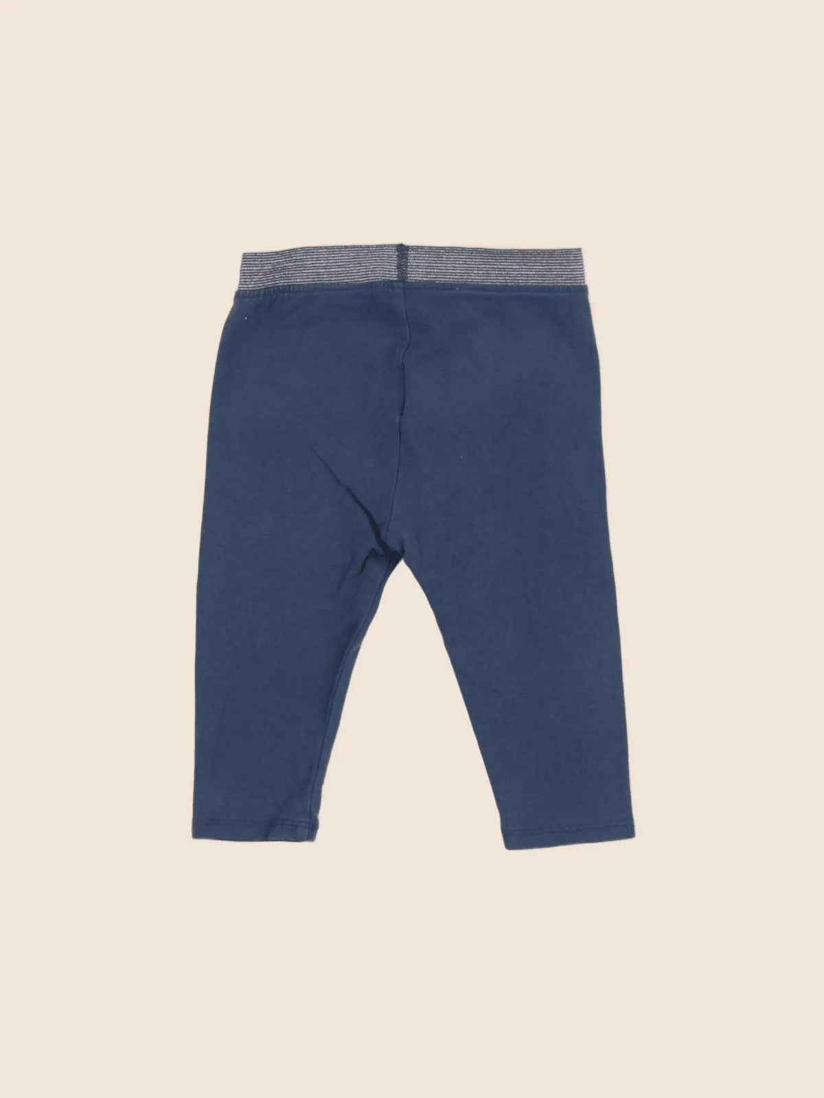 Vertbaudet - legging bleu - 9 mois