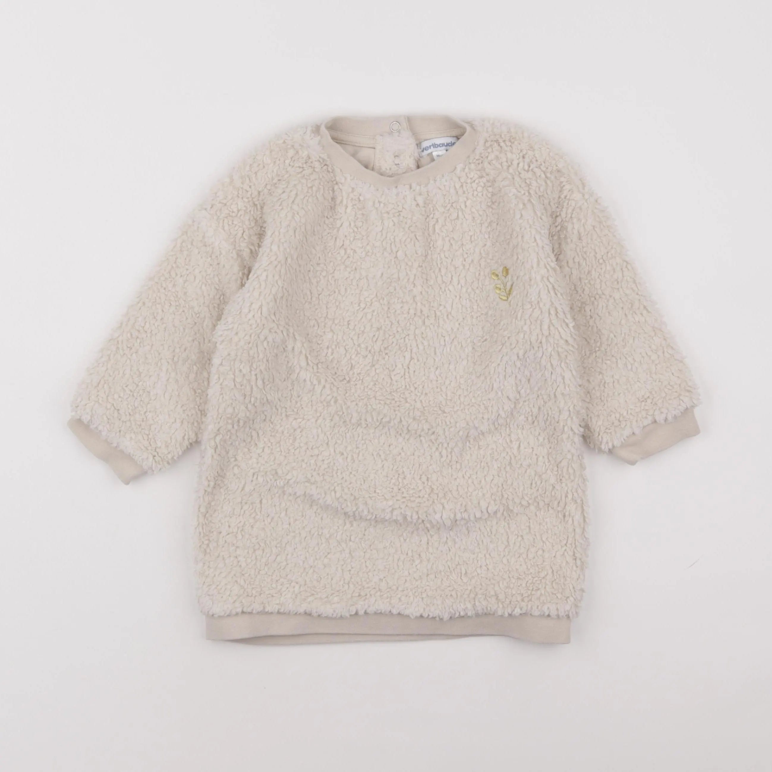 Vertbaudet - robe beige - 2 ans