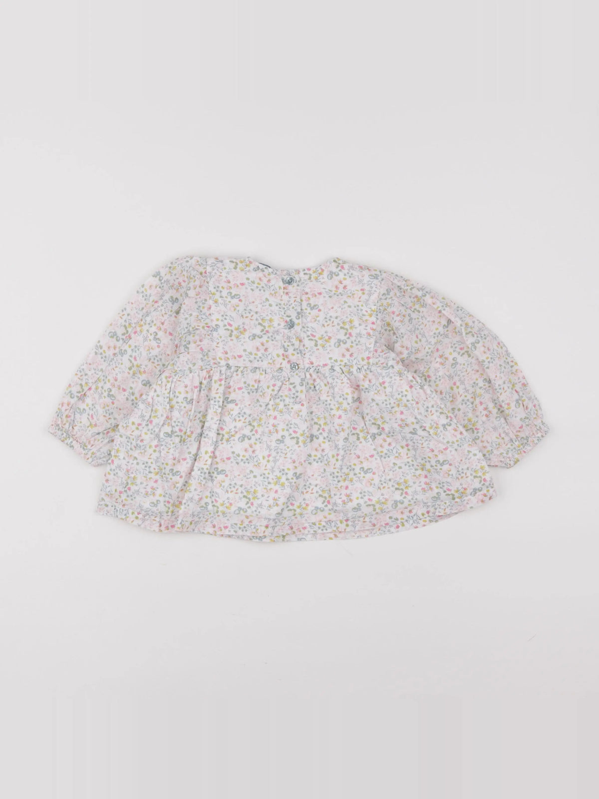 Vertbaudet - blouse blanc - 18 mois