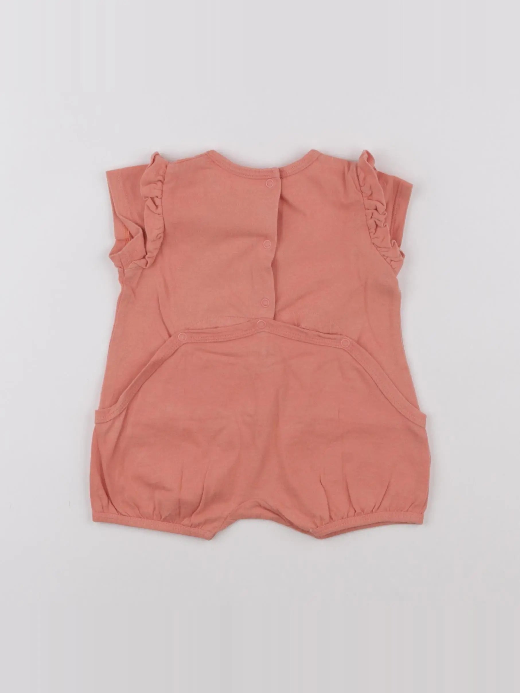 Vertbaudet - combinaison rose - 6 mois