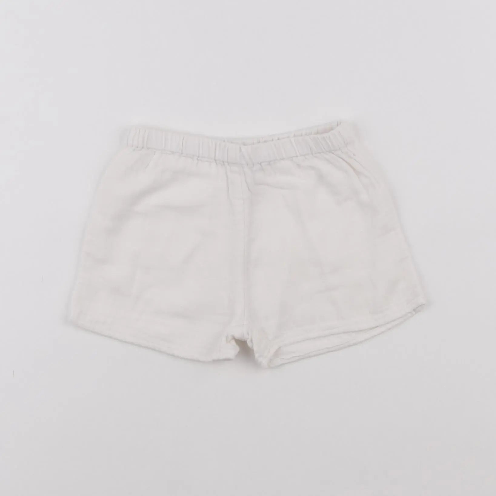 Vertbaudet - short blanc - 6 mois