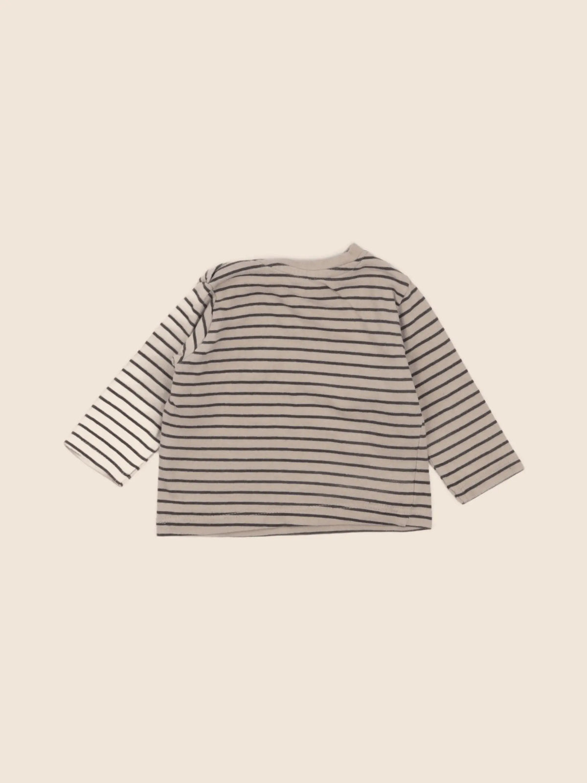 Vertbaudet - tee-shirt beige - 3 mois