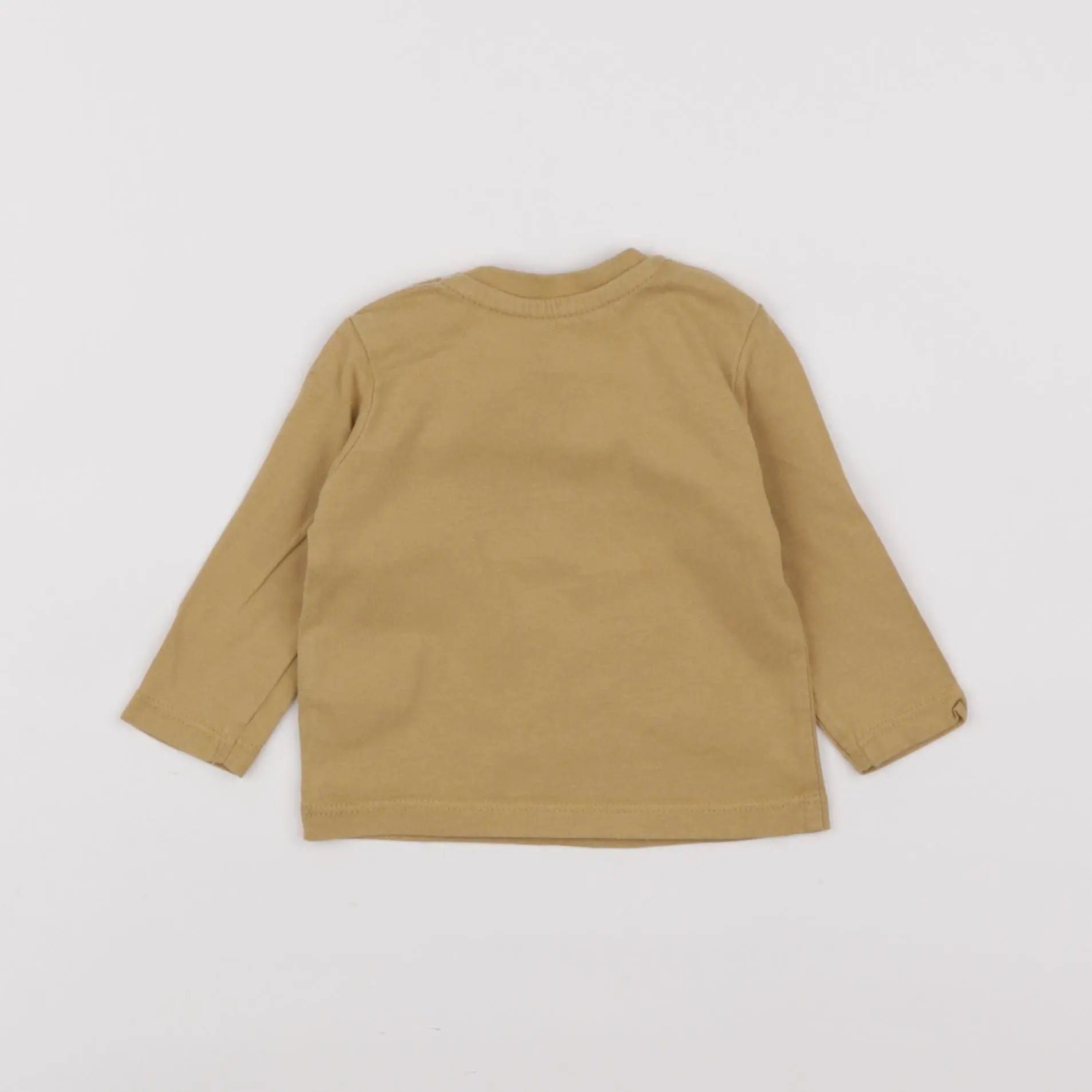 Vertbaudet - tee-shirt jaune - 3 mois