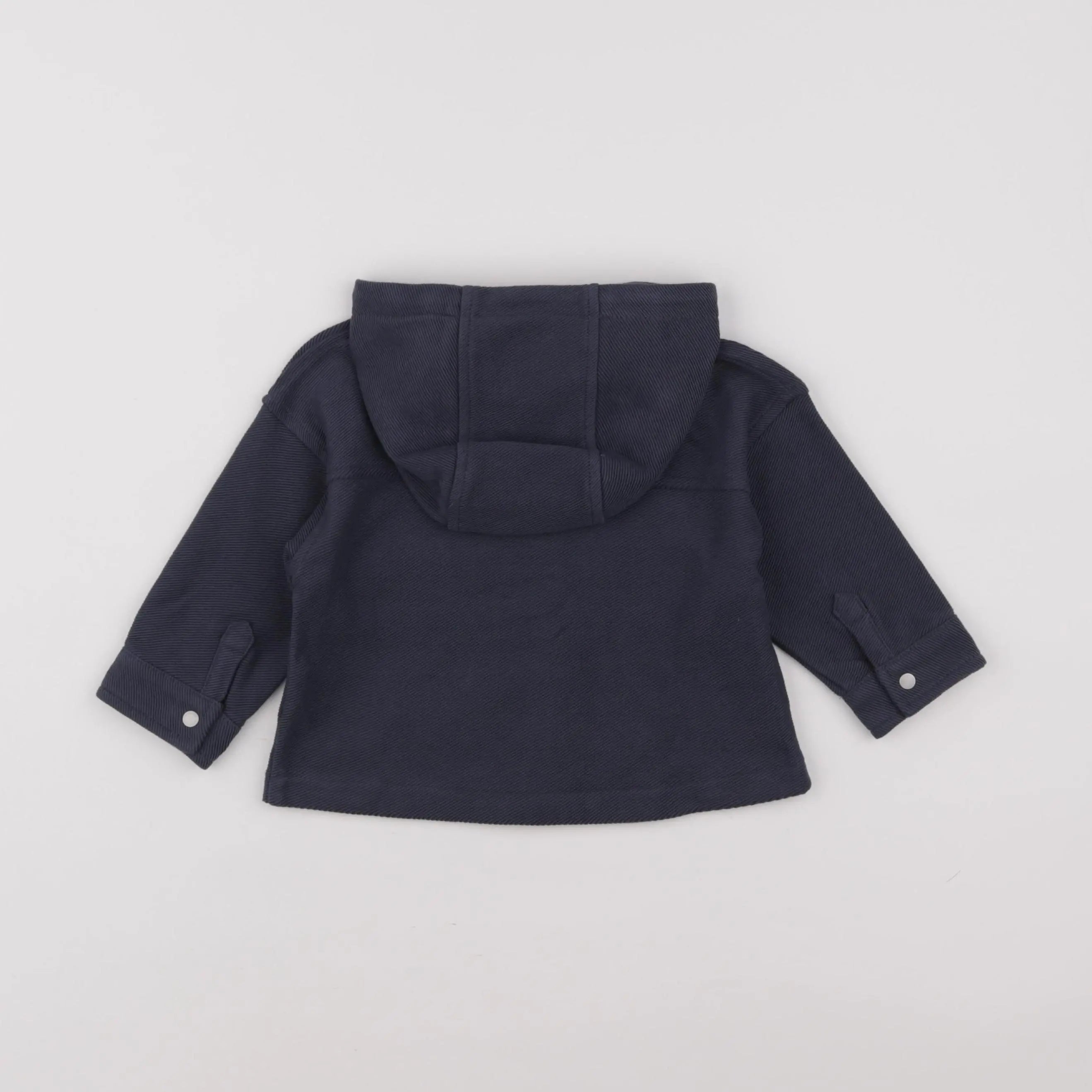 Vertbaudet - chemise bleu - 12 mois