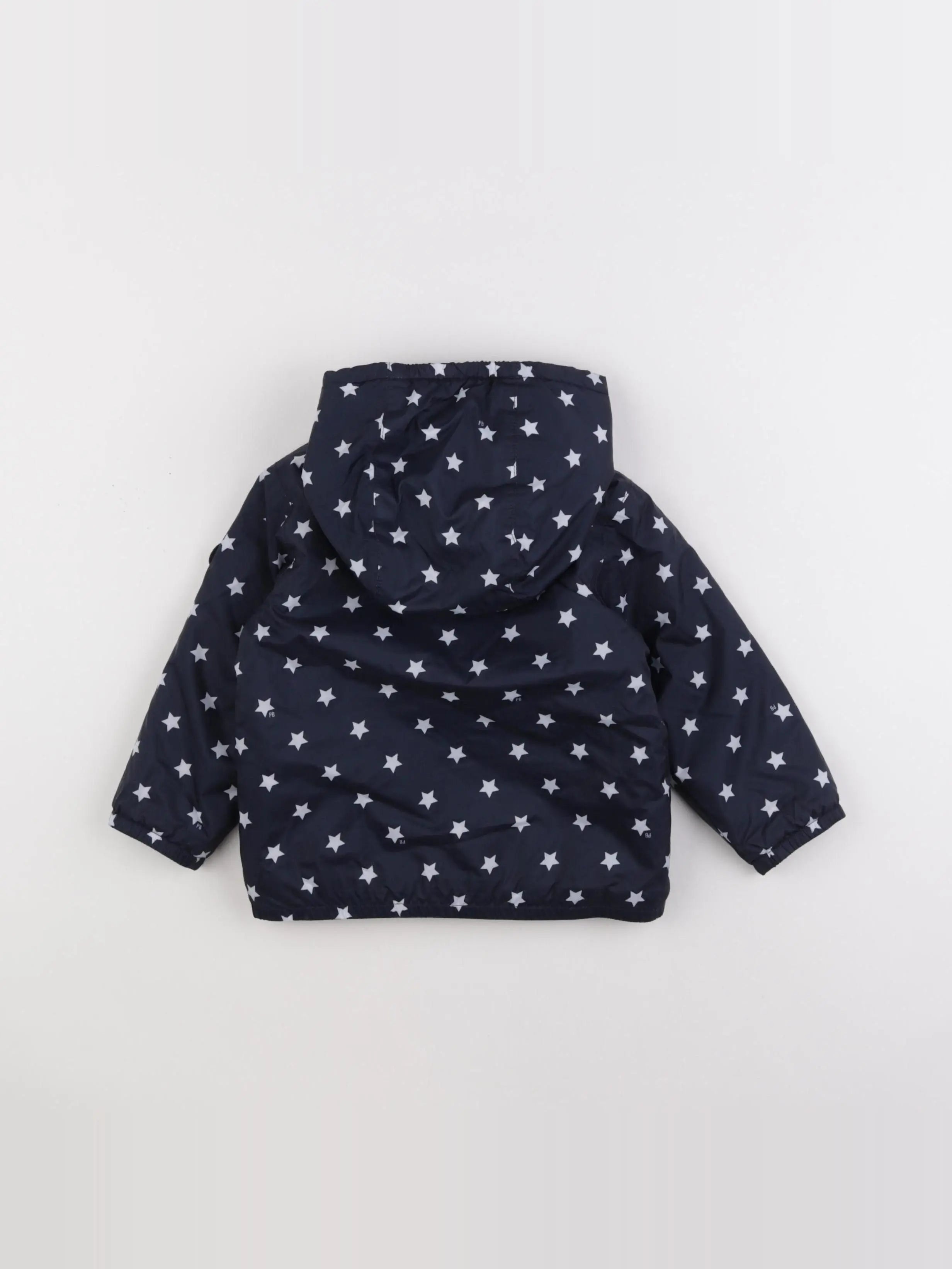 Petit Bateau - doudoune bleu - 18 mois