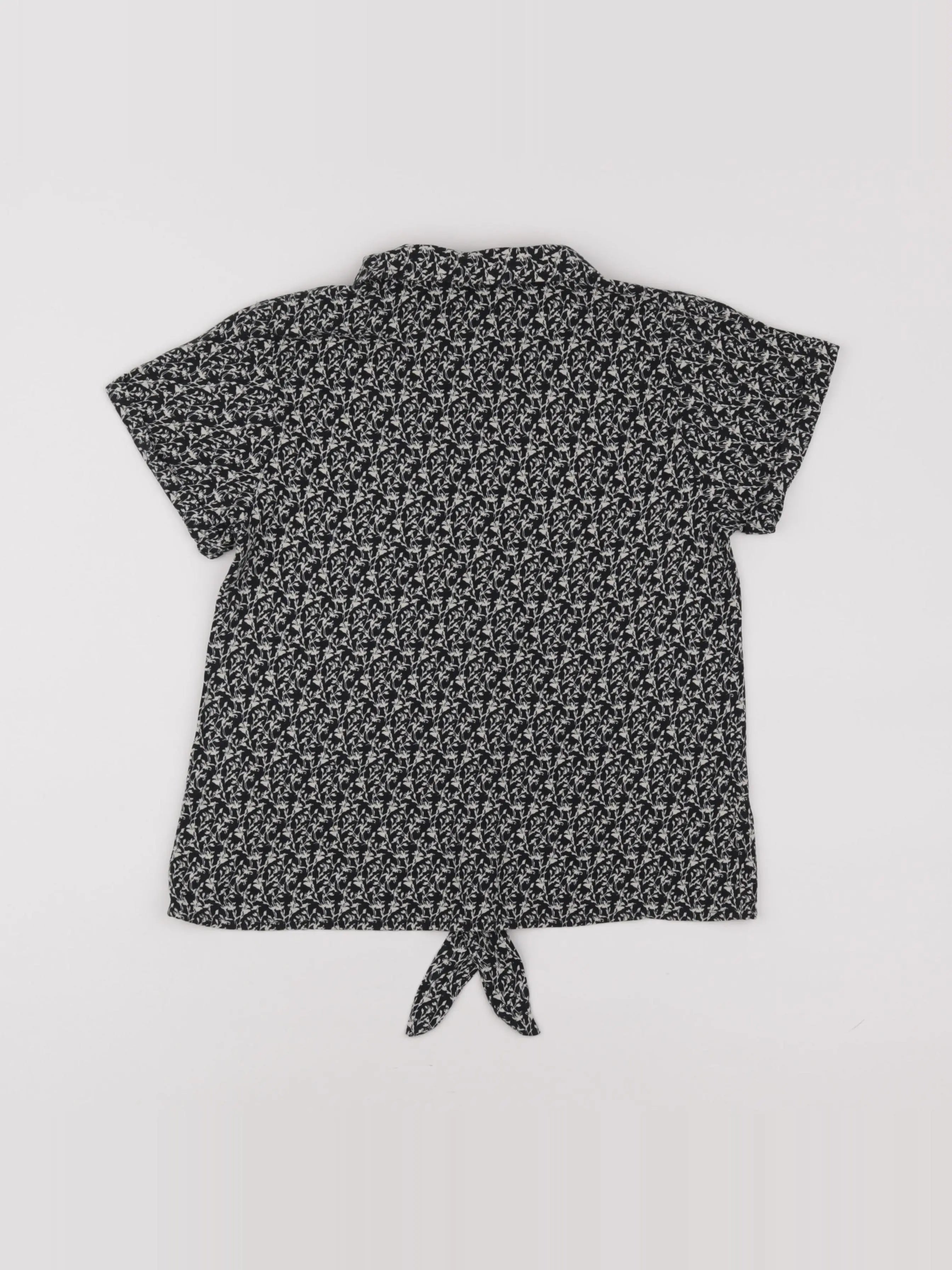 IKKS - chemise noir - 10 ans