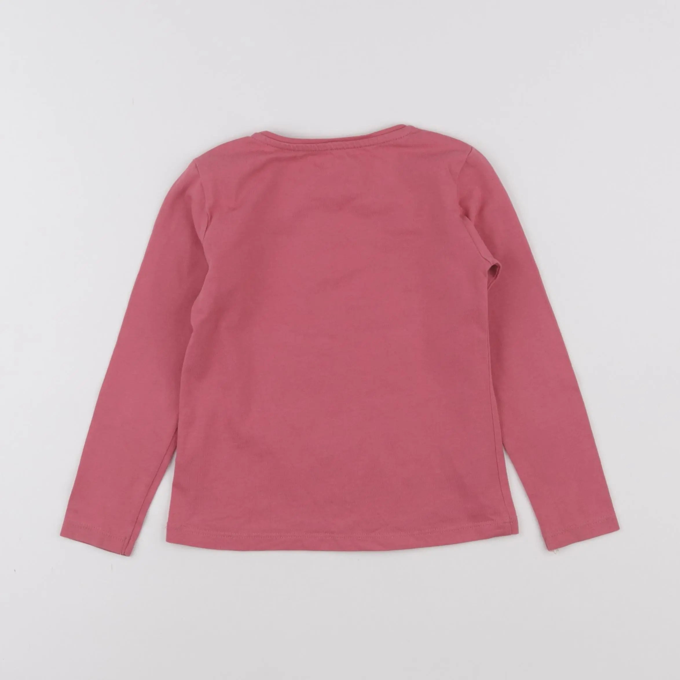 Vertbaudet - tee-shirt rose - 4 ans