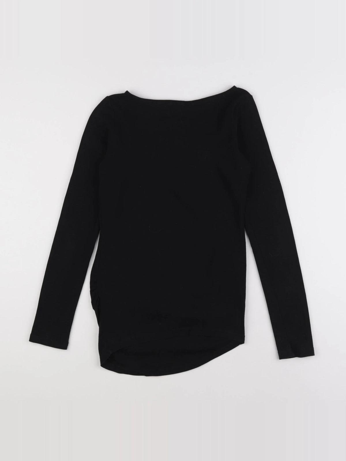 H&M - tee-shirt grossesse noir - xs