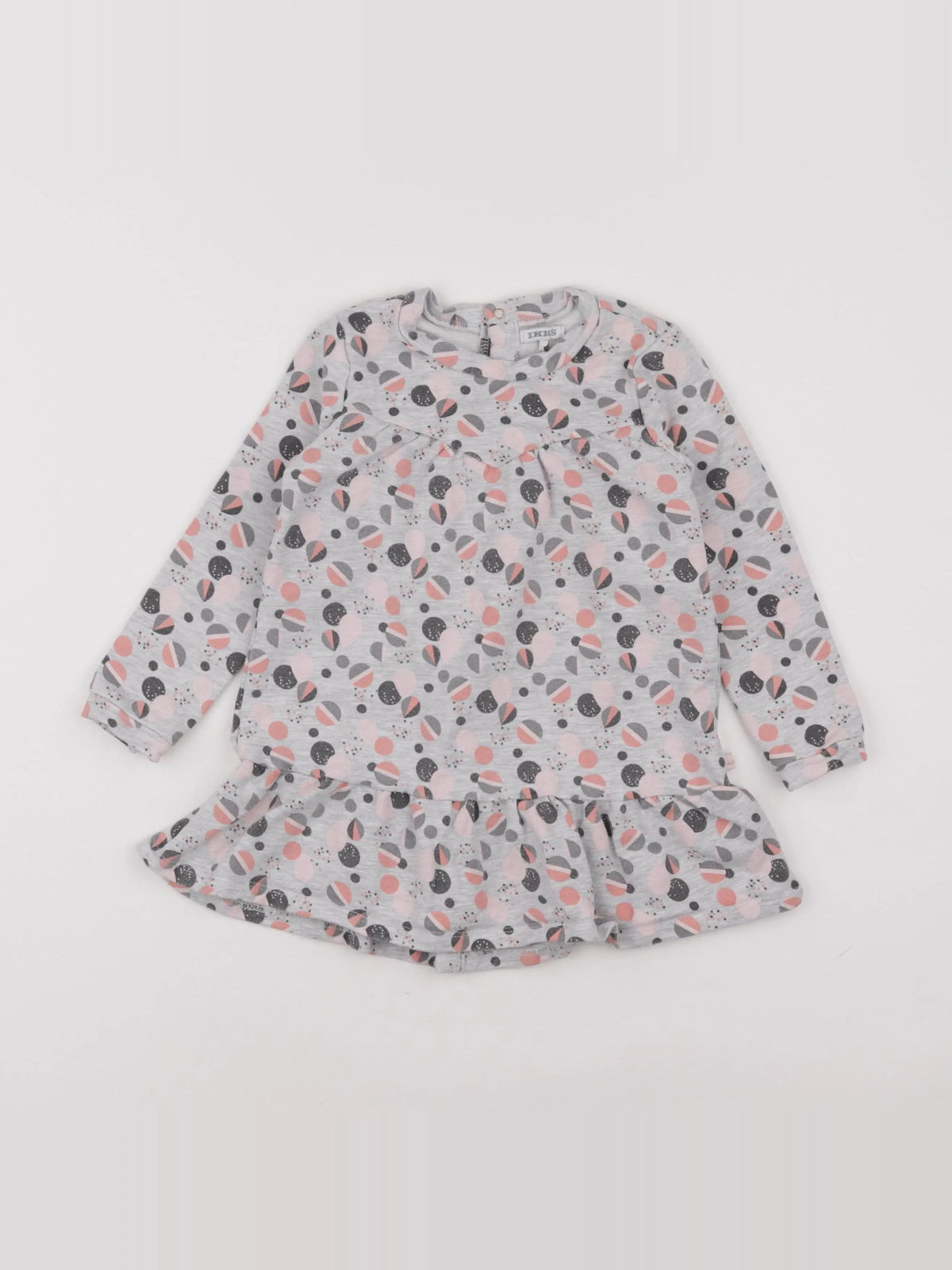 IKKS - robe gris - 3 ans