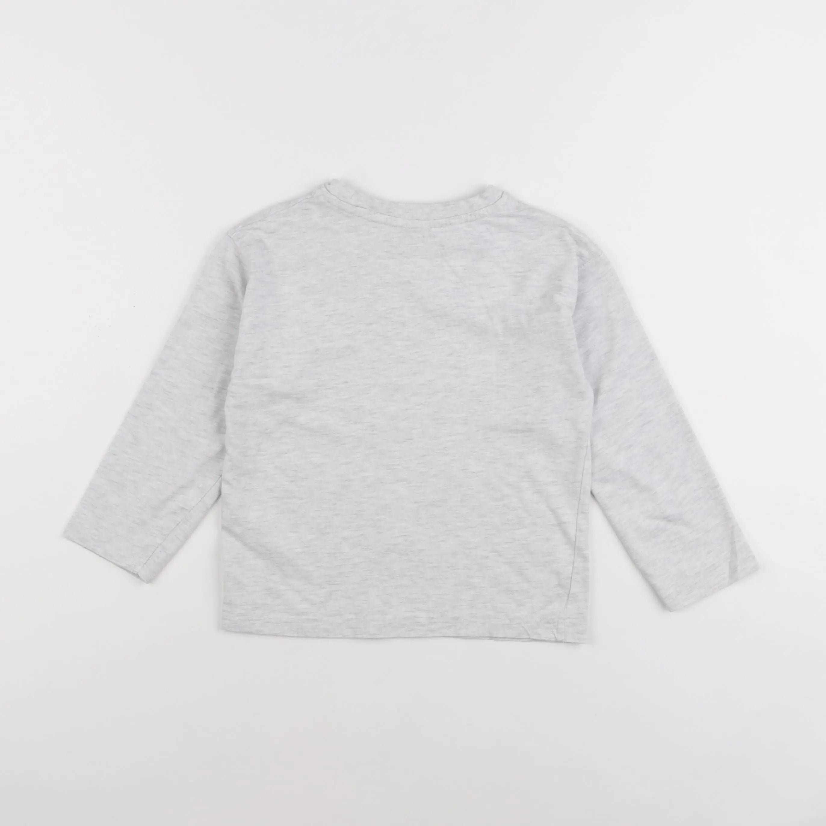 Vertbaudet - tee-shirt gris - 6 ans