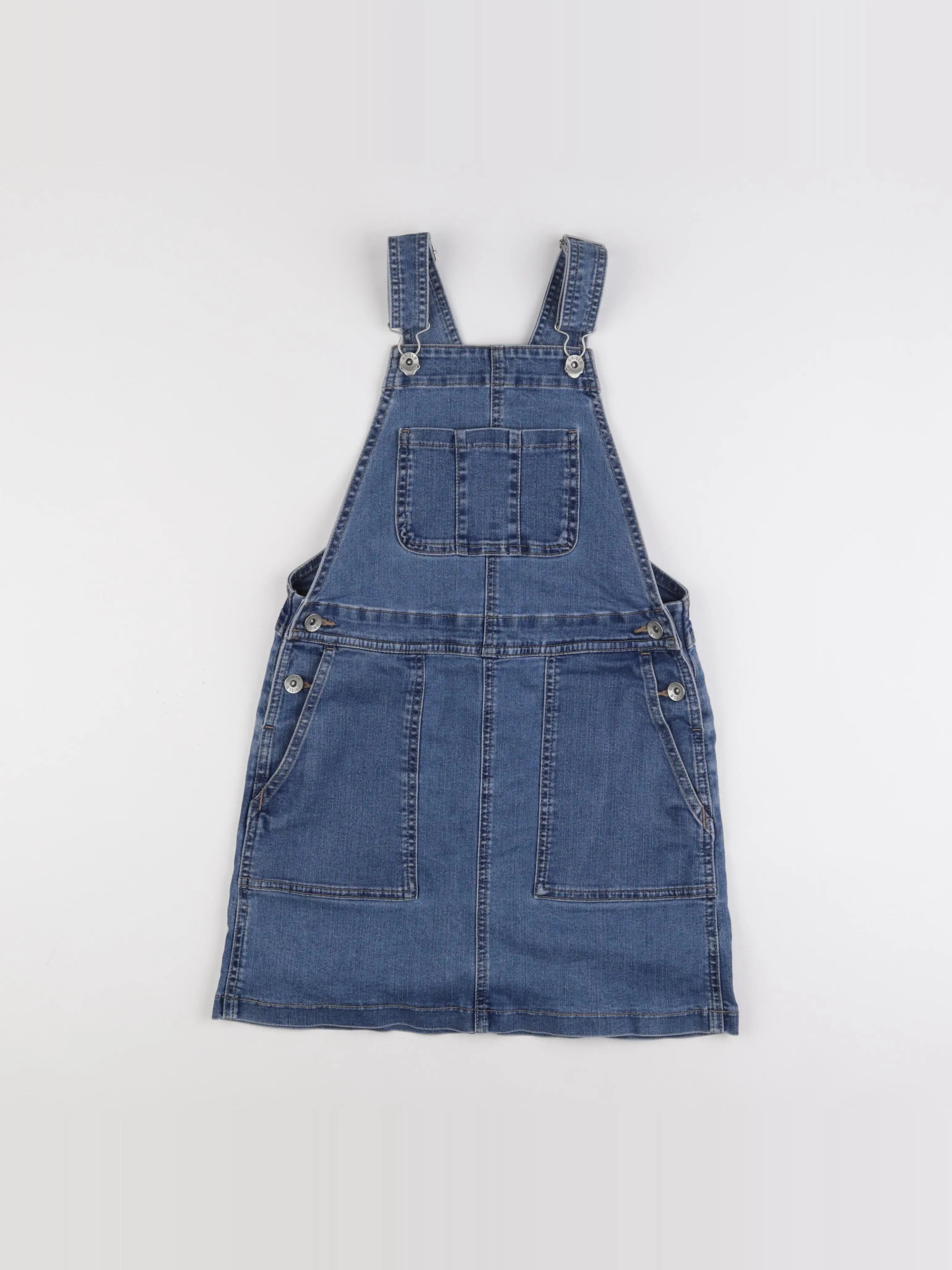 Uniqlo - robe bleu - 9/10 ans