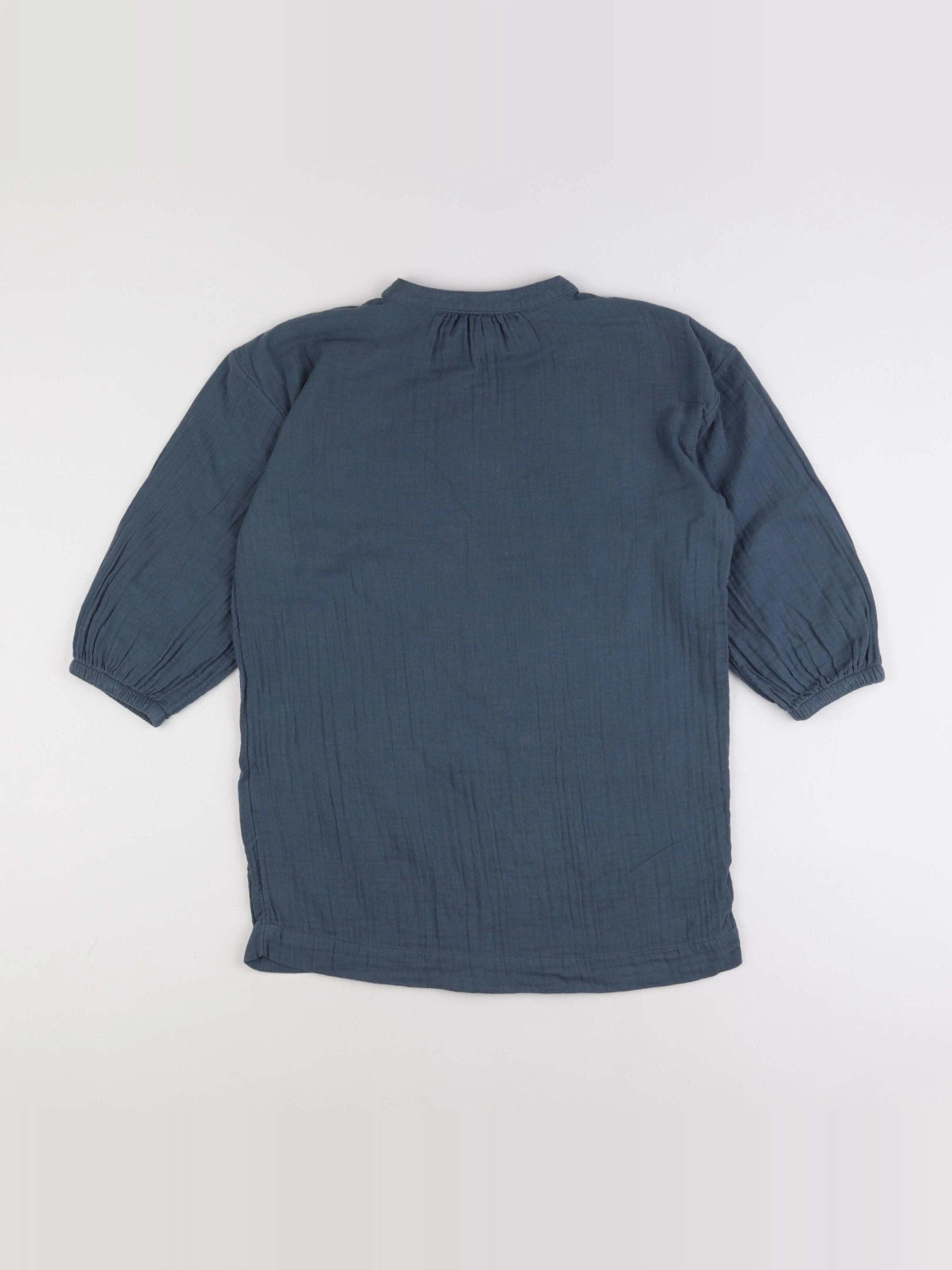 Petit Bateau - robe bleu - 8 ans