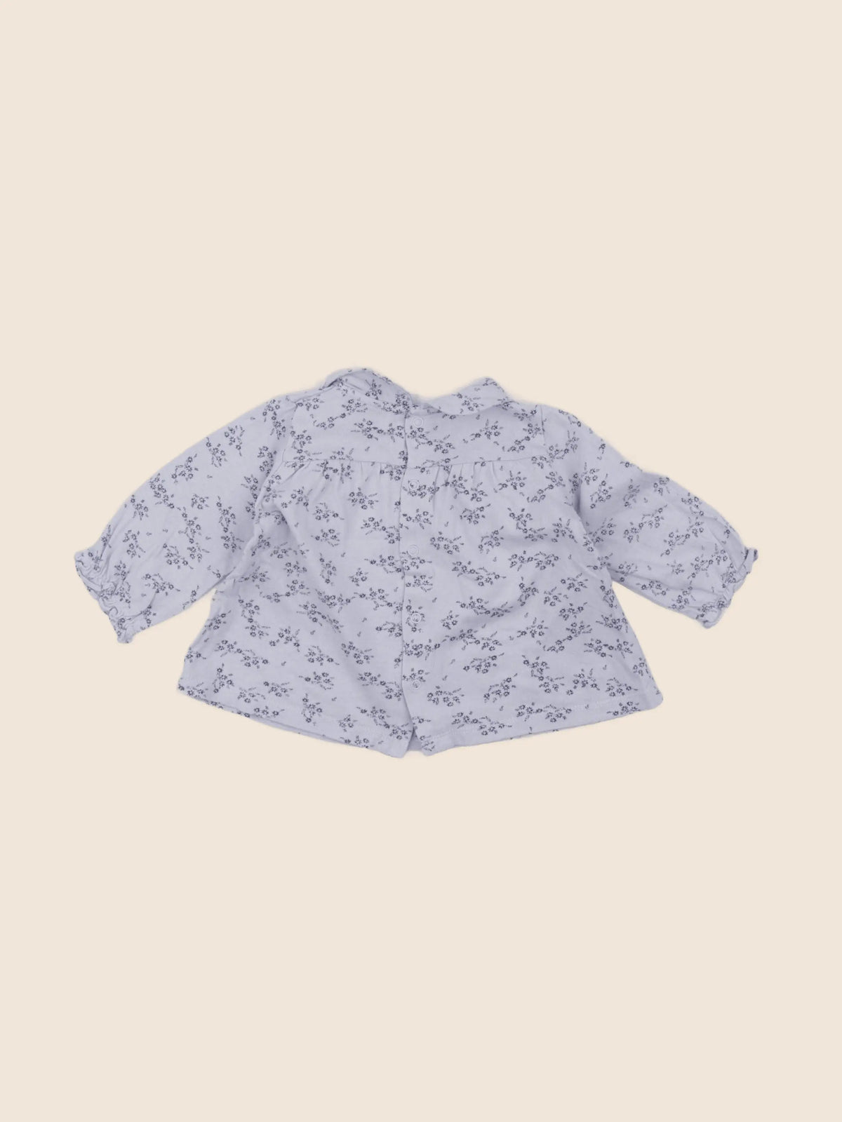 Cyrillus - tee-shirt bleu - 9 mois