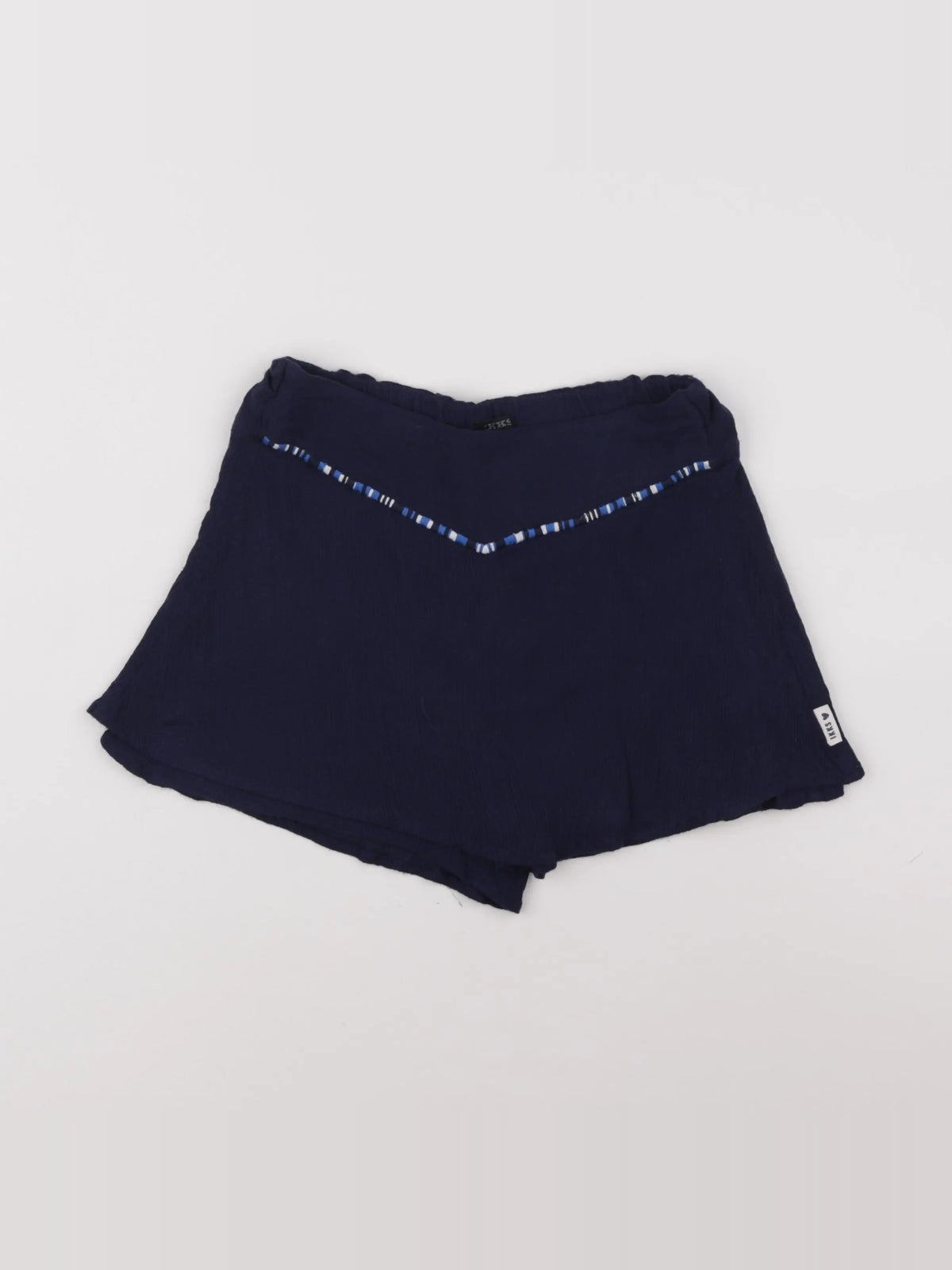 IKKS - jupe short bleu - 8 ans