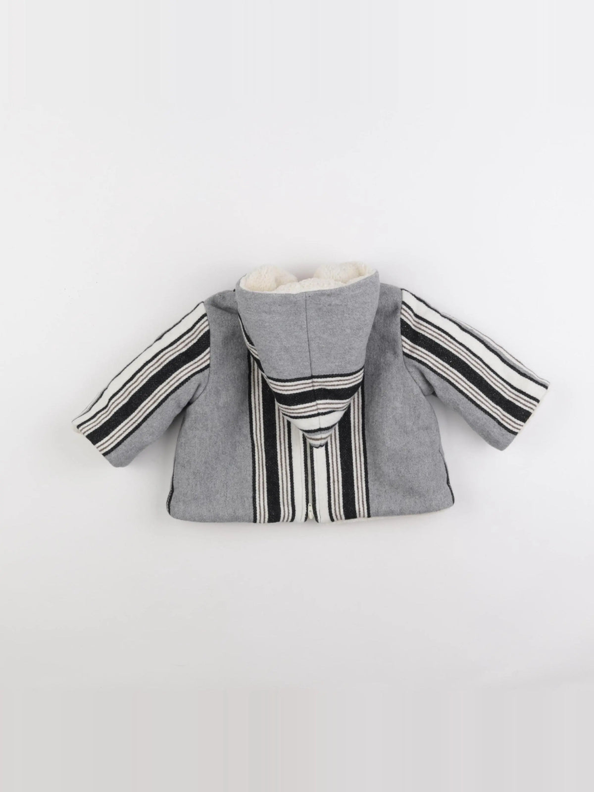 Bonton - burnou gris - 6 mois
