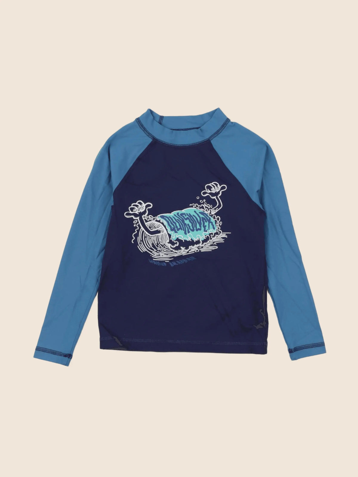 Quiksilver - tee-shirt de bain bleu - 5 ans