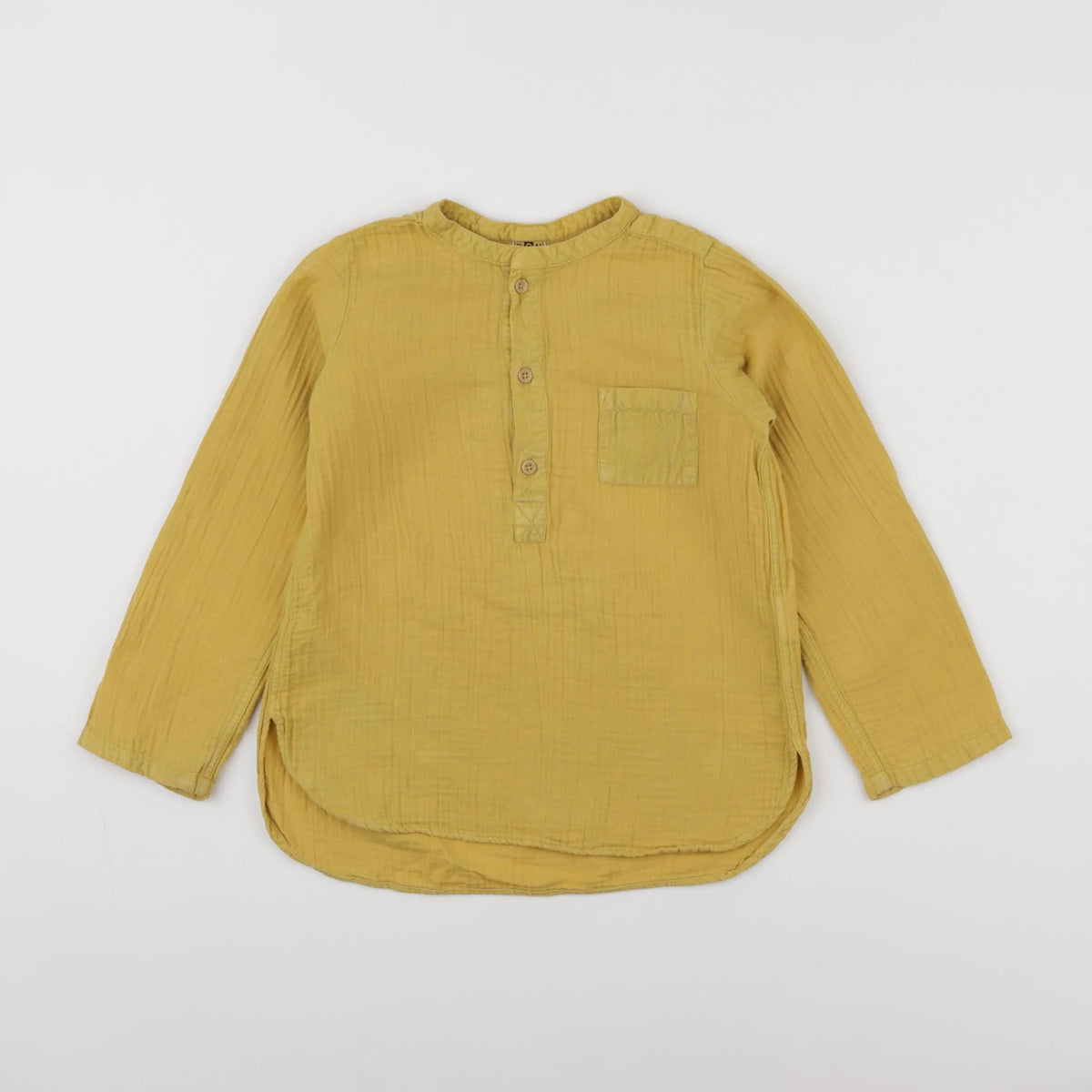 Bonton - chemise jaune - 6 ans