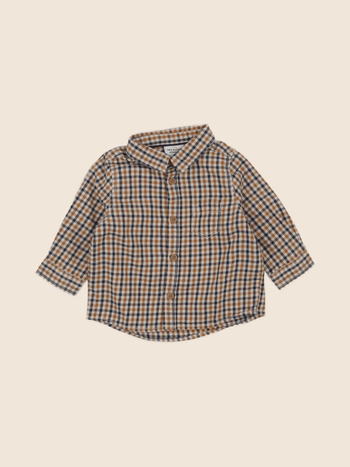 Tape à l'oeil - chemise multicolore - 6 mois