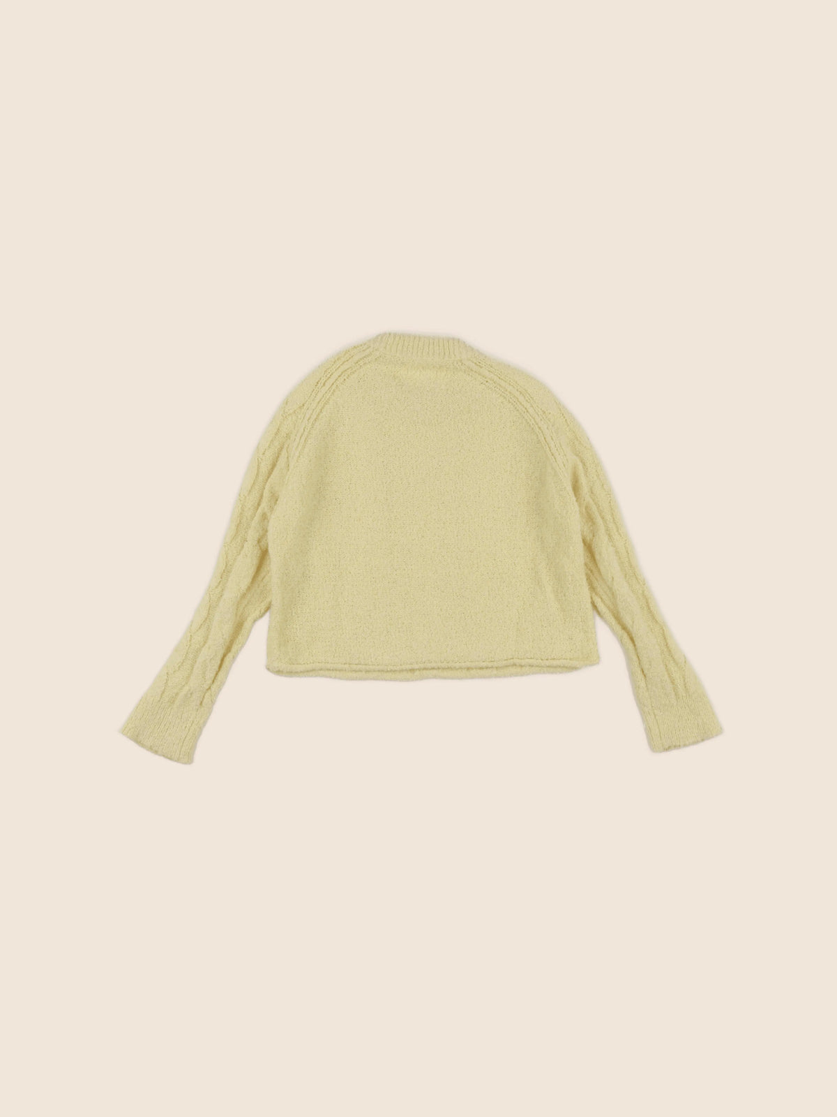 Zara - pull jaune - 8/9 ans