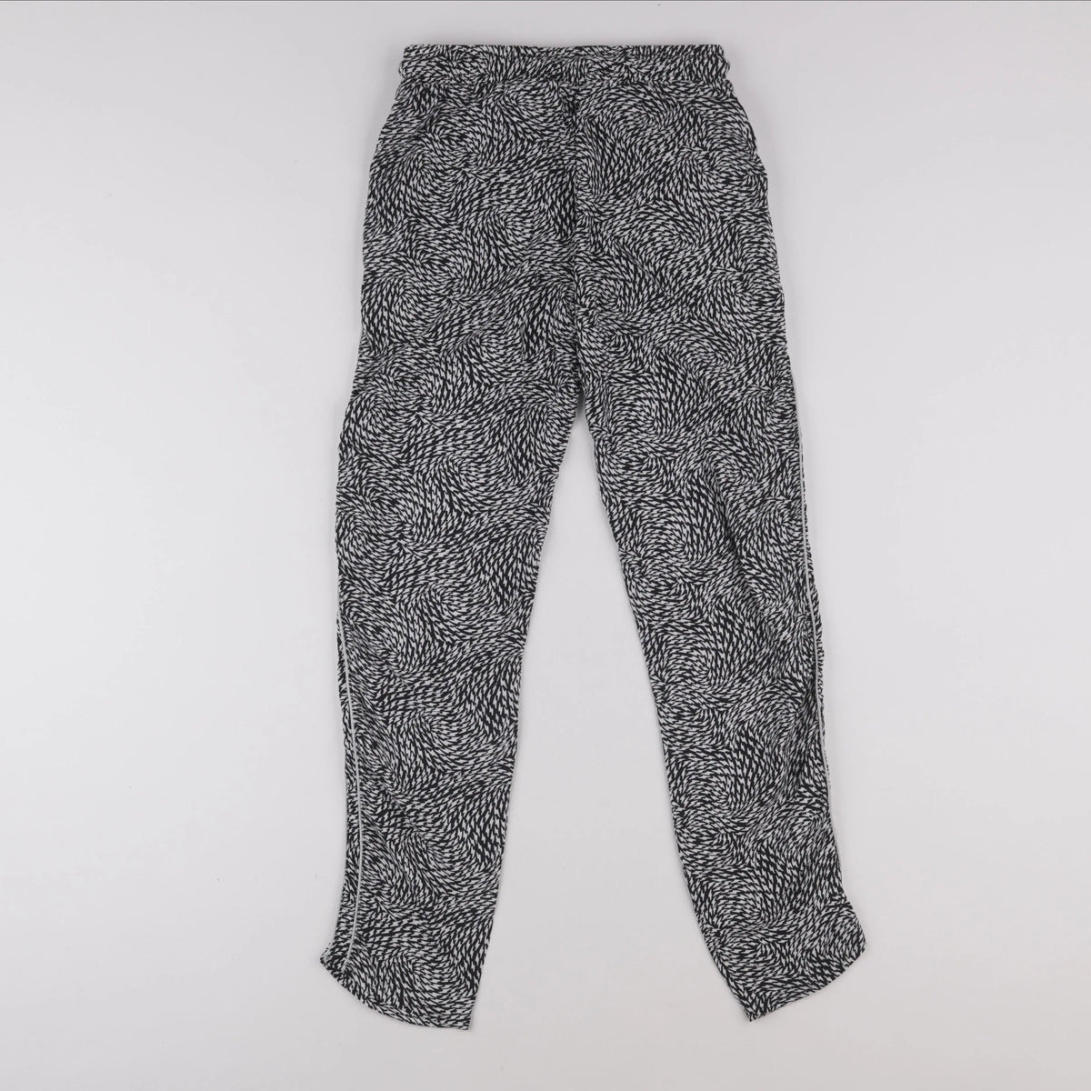 IKKS - pantalon gris, blanc - 12 ans