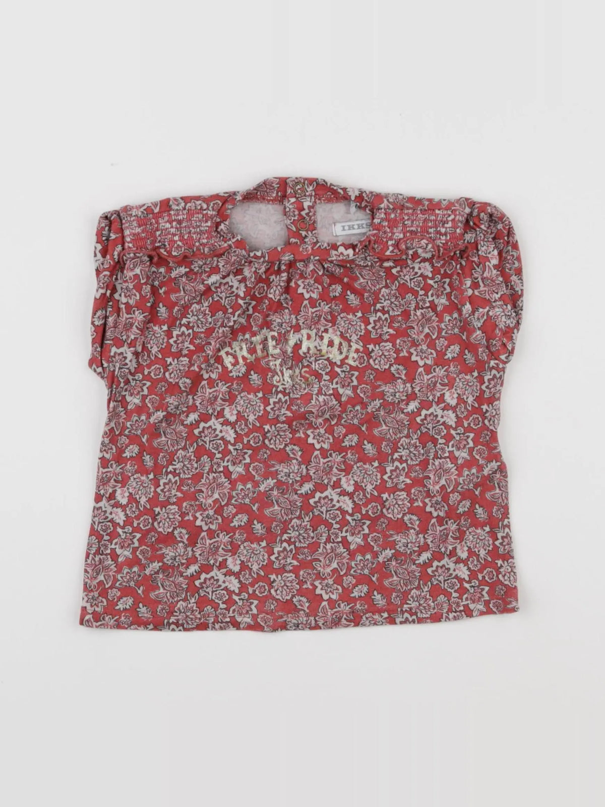 IKKS - tee-shirt rouge - 18 mois