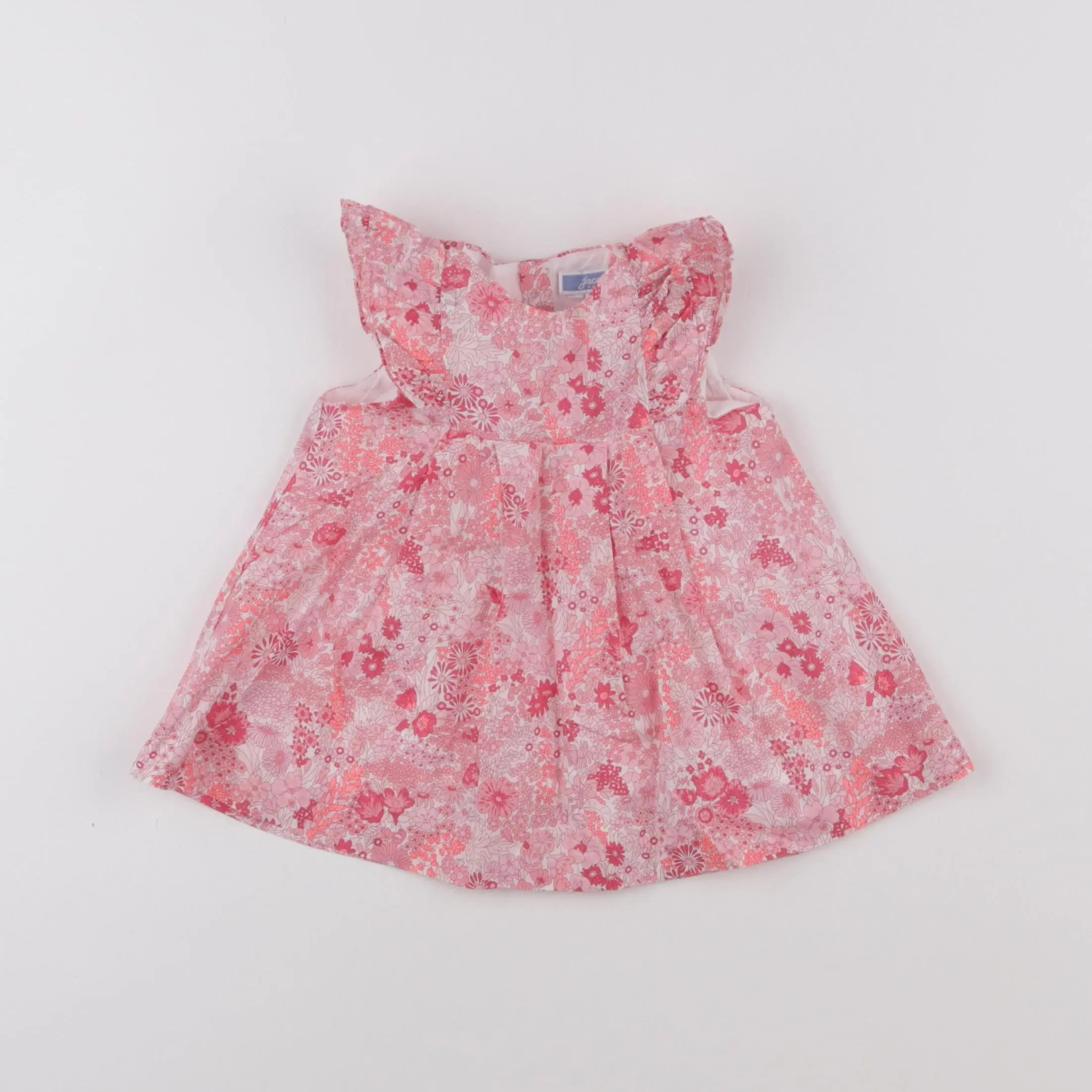 Jacadi - robe liberty rose - 6 mois