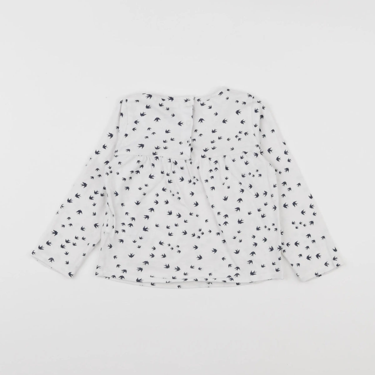 Vertbaudet - tee-shirt blanc - 2 ans