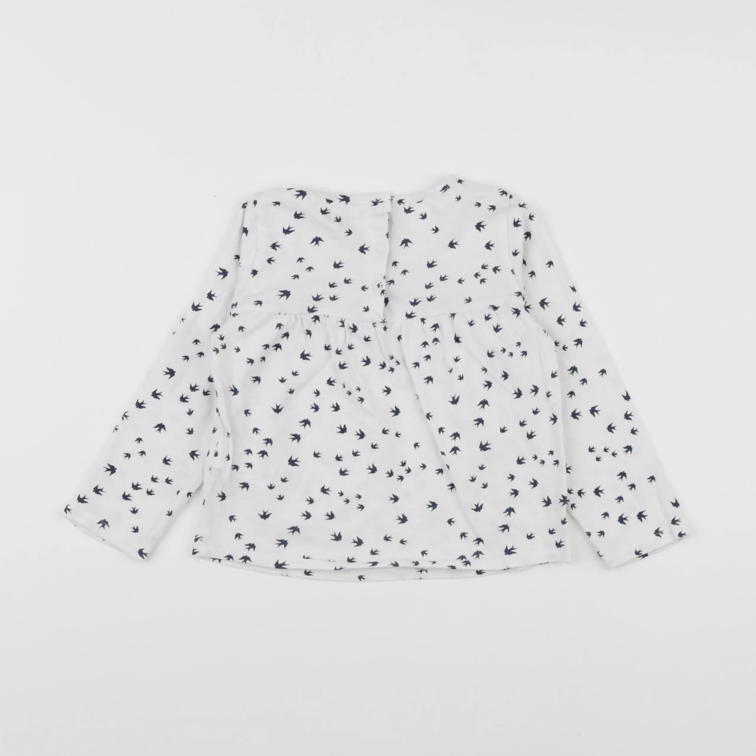 Vertbaudet - tee-shirt blanc - 2 ans