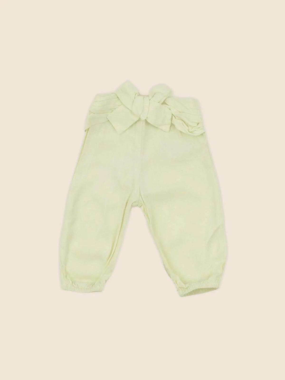 Vertbaudet - pantalon jaune - 3 mois