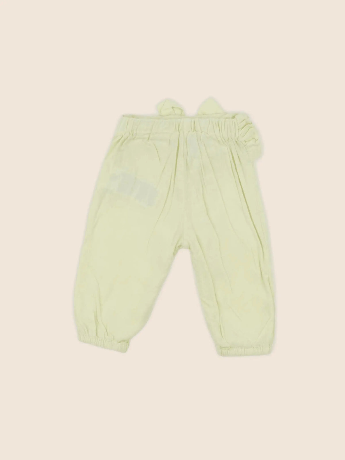Vertbaudet - pantalon jaune - 3 mois