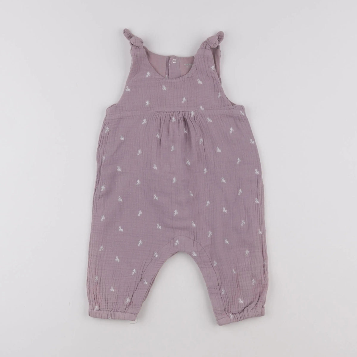 Vertbaudet - combinaison violet - 12 mois