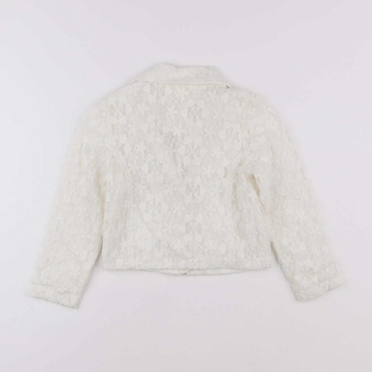 IKKS - veste imprimé au dos blanc - 4 ans