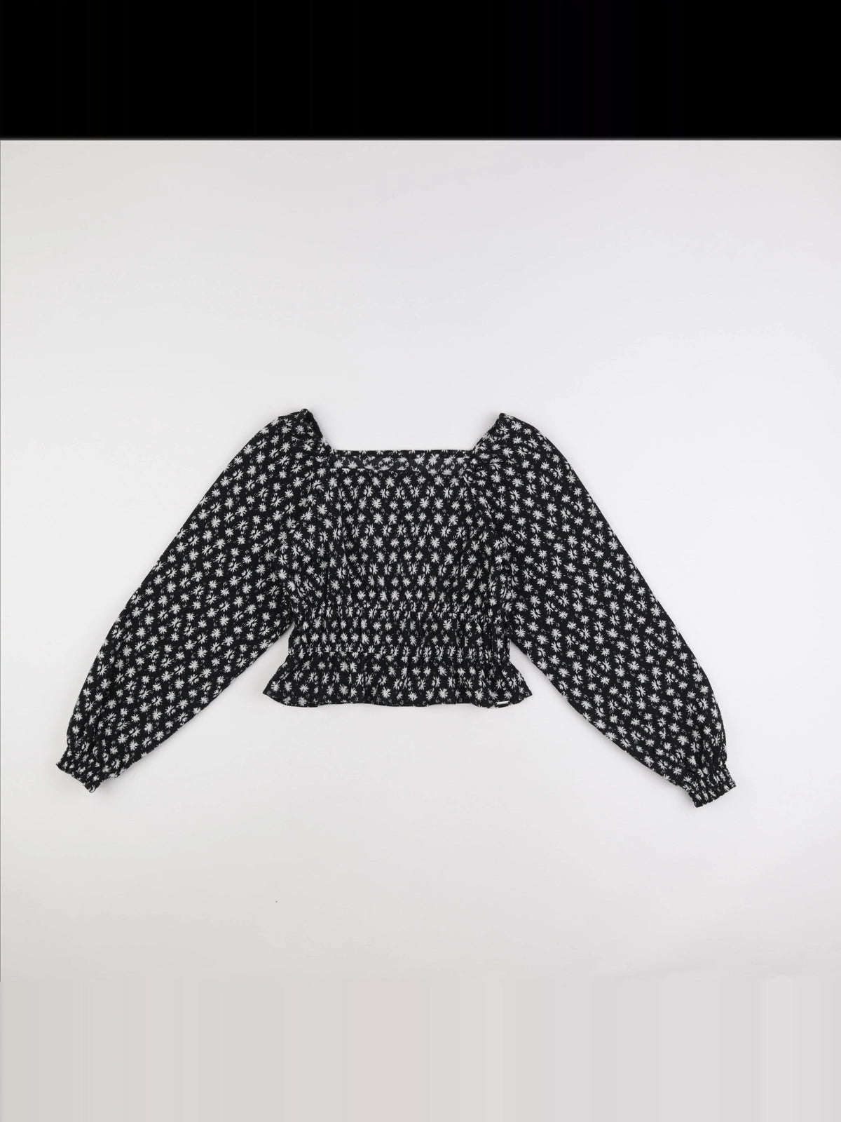 IKKS - blouse noir, blanc - 12 ans