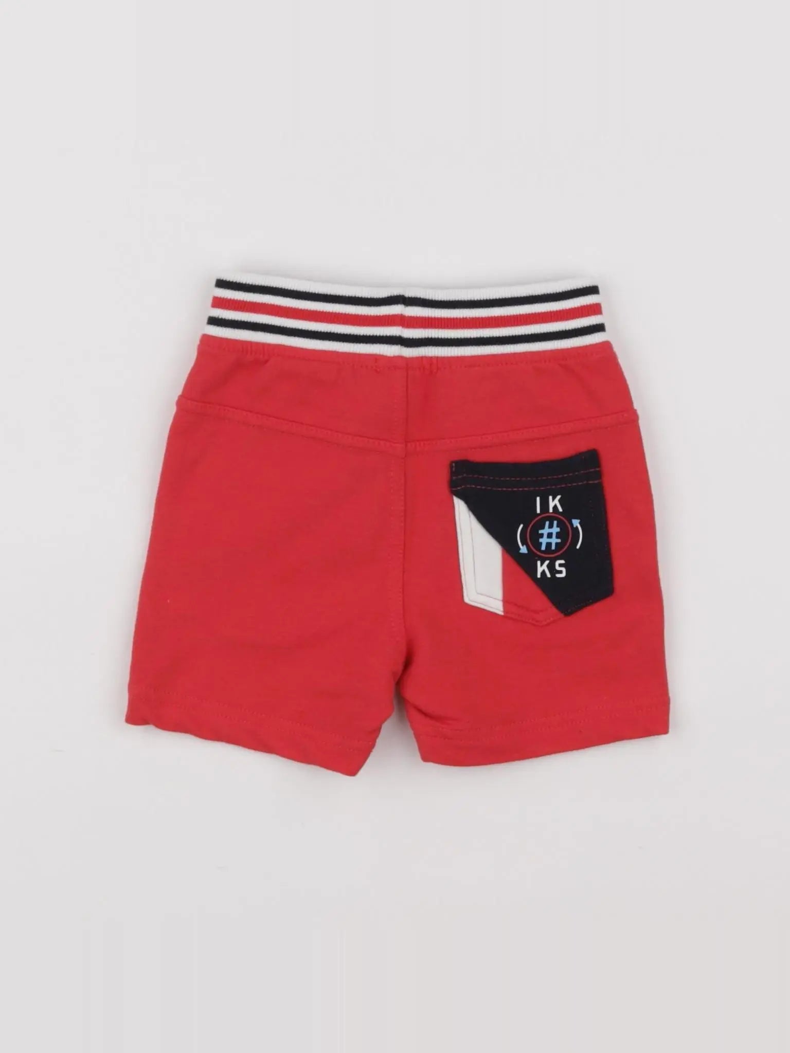 IKKS - short rouge - 3 mois