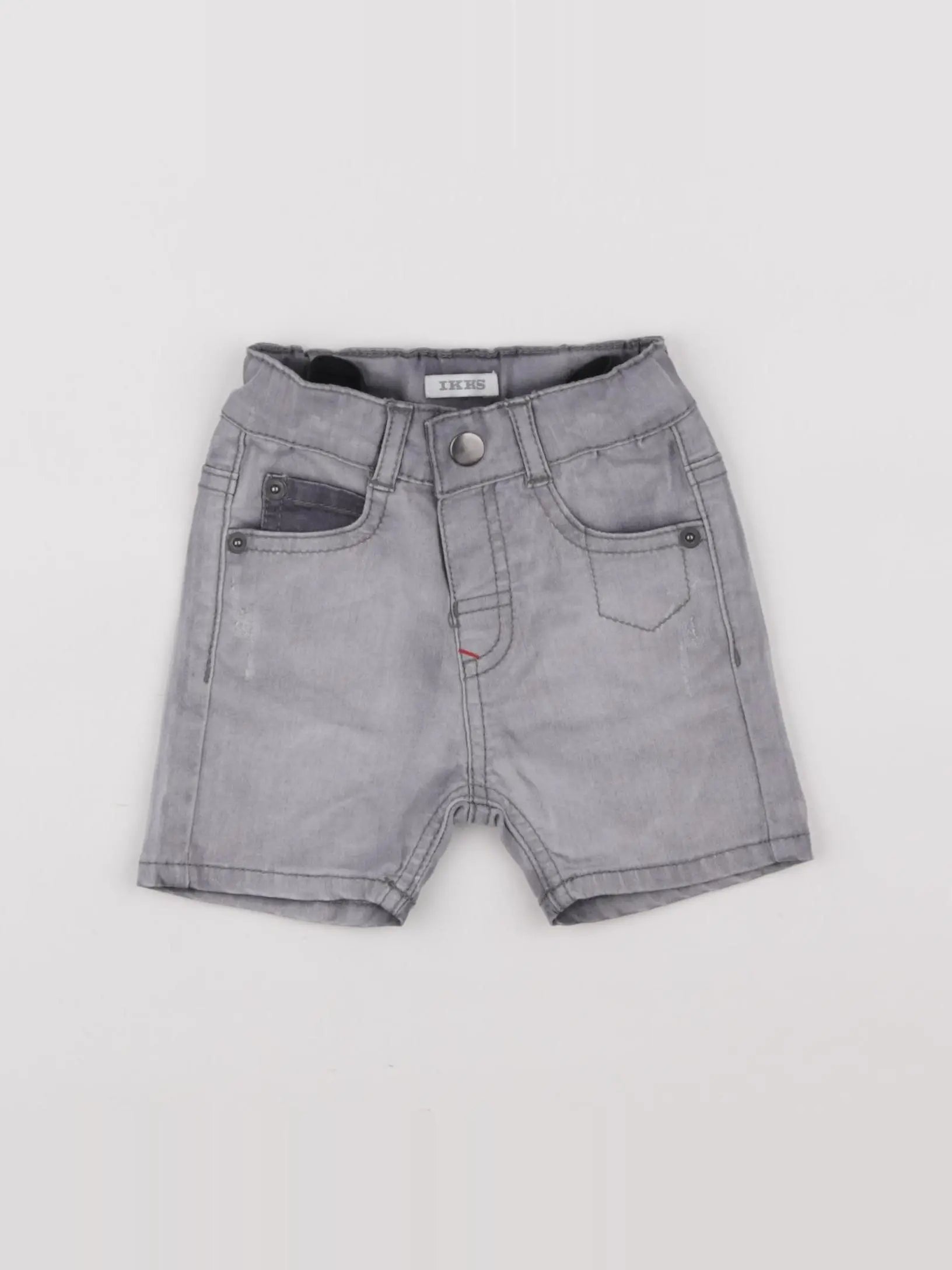 IKKS - short gris - 3 mois