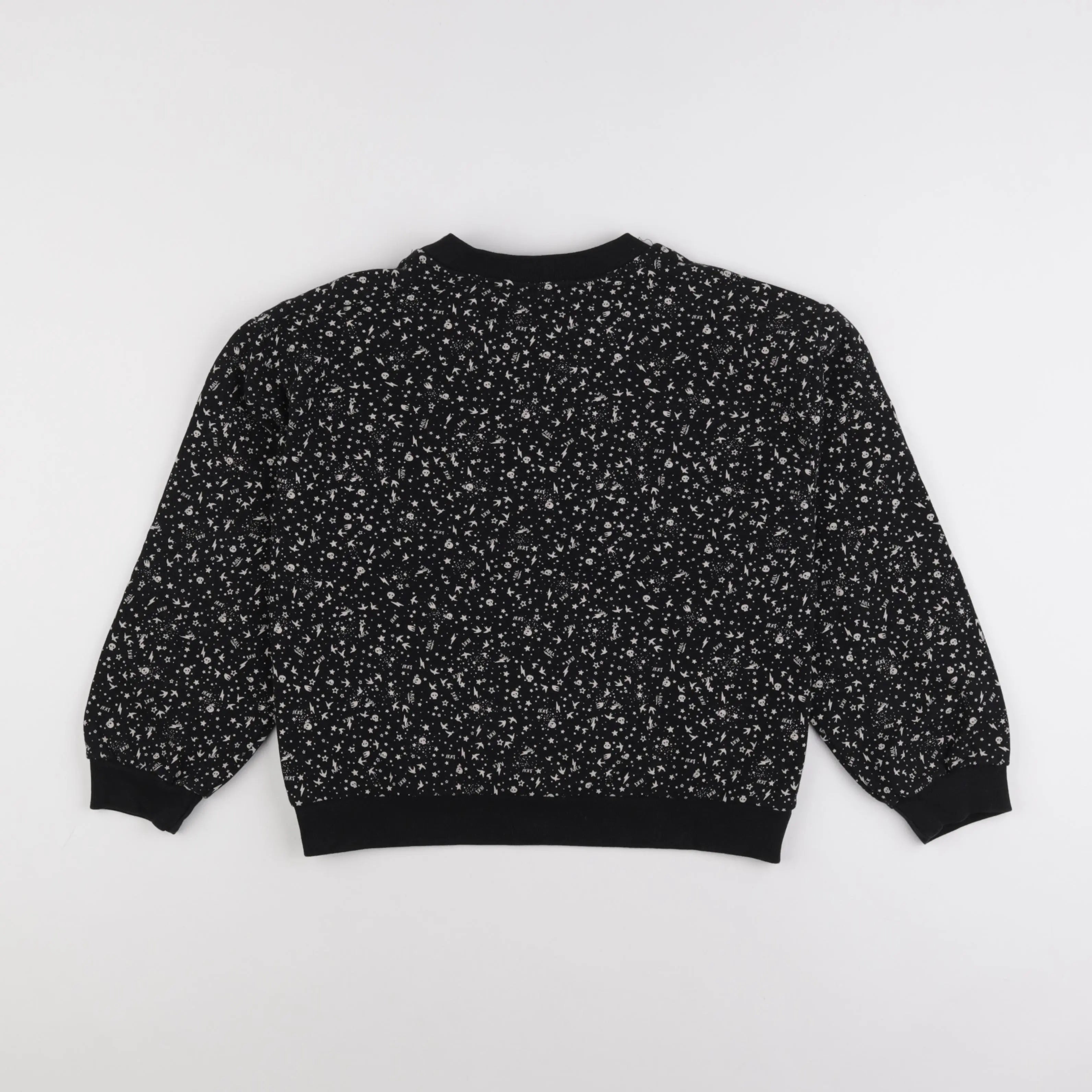 IKKS - sweat noir - 10 ans