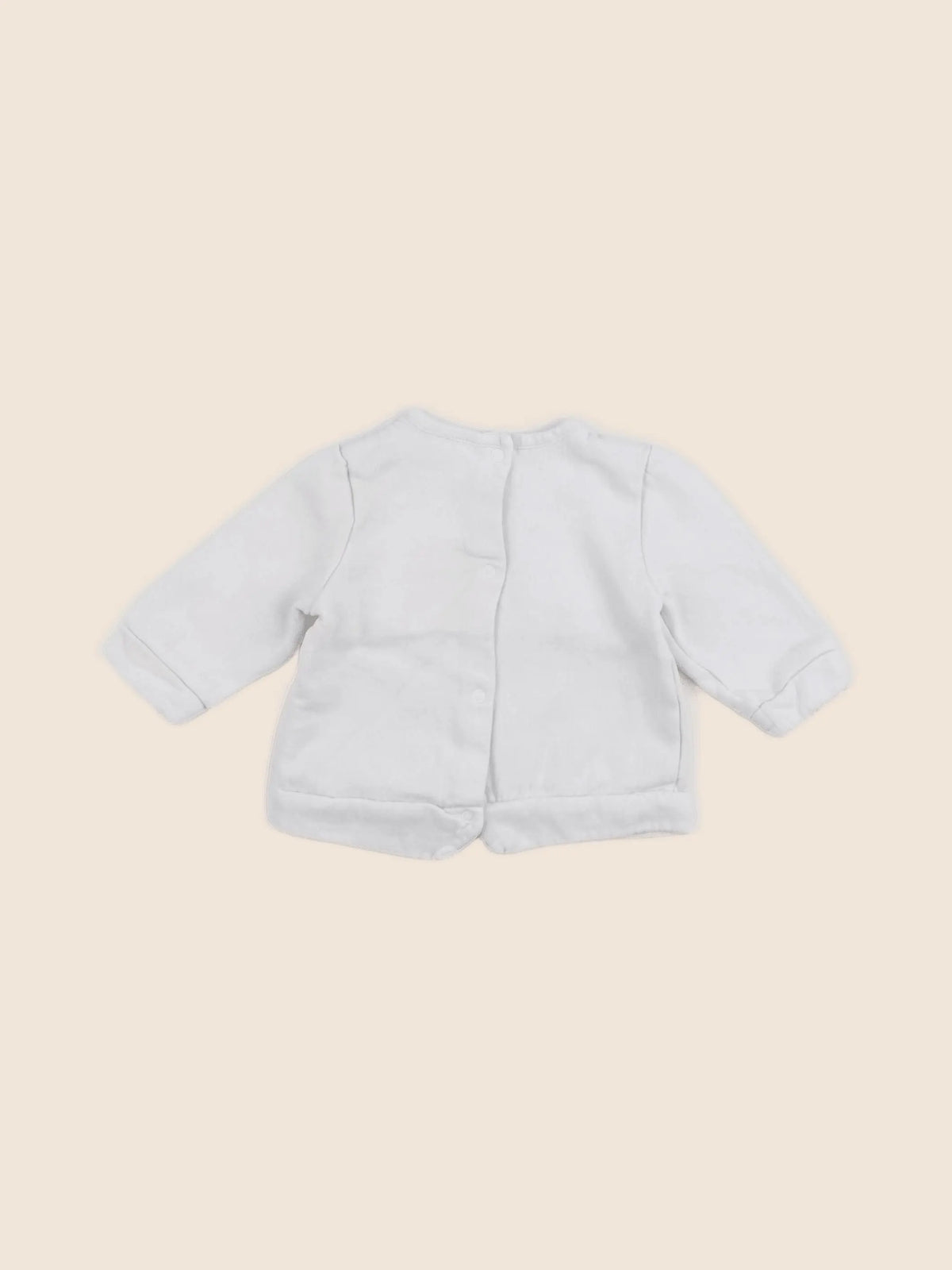 Vertbaudet - sweat gris - 3 mois