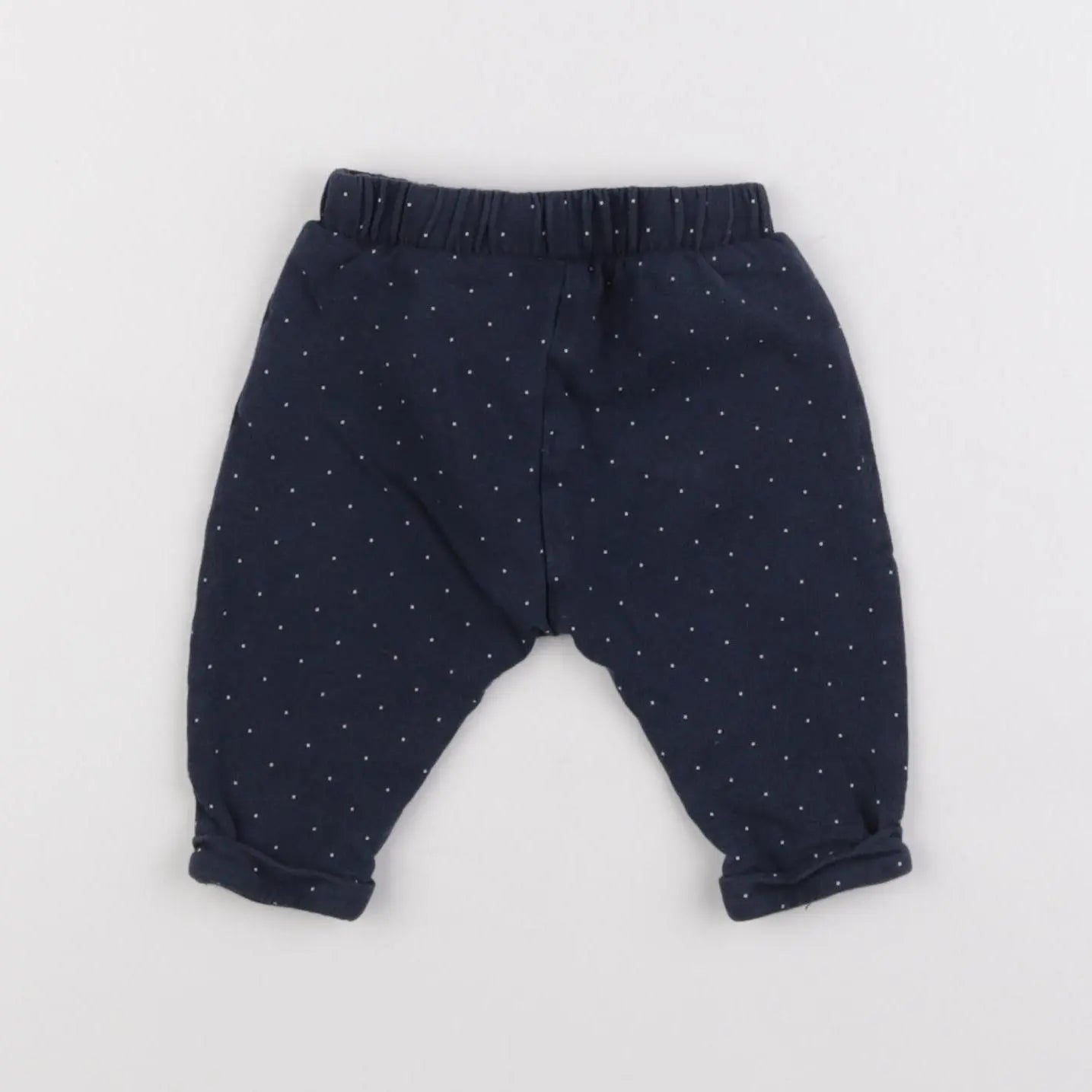 Vertbaudet - pantalon bleu - 3 mois
