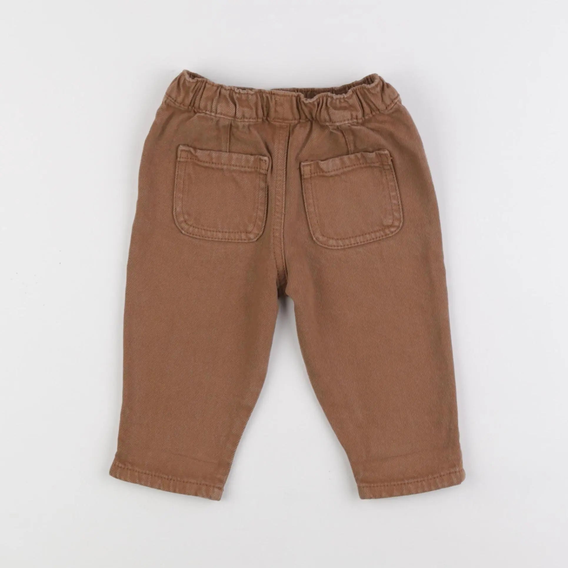 Vertbaudet - jean marron - 6 mois
