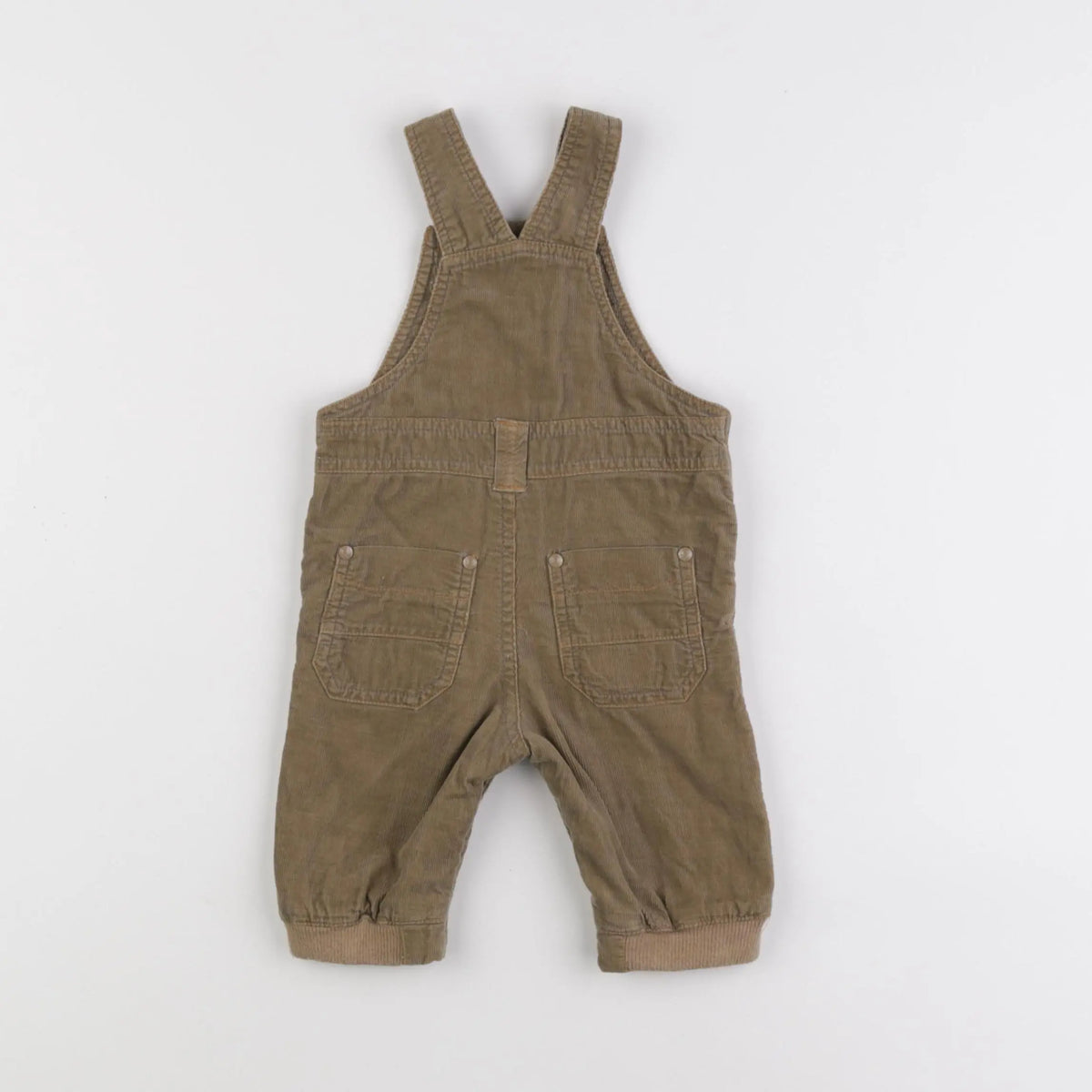 Vertbaudet - salopette marron - 3 mois