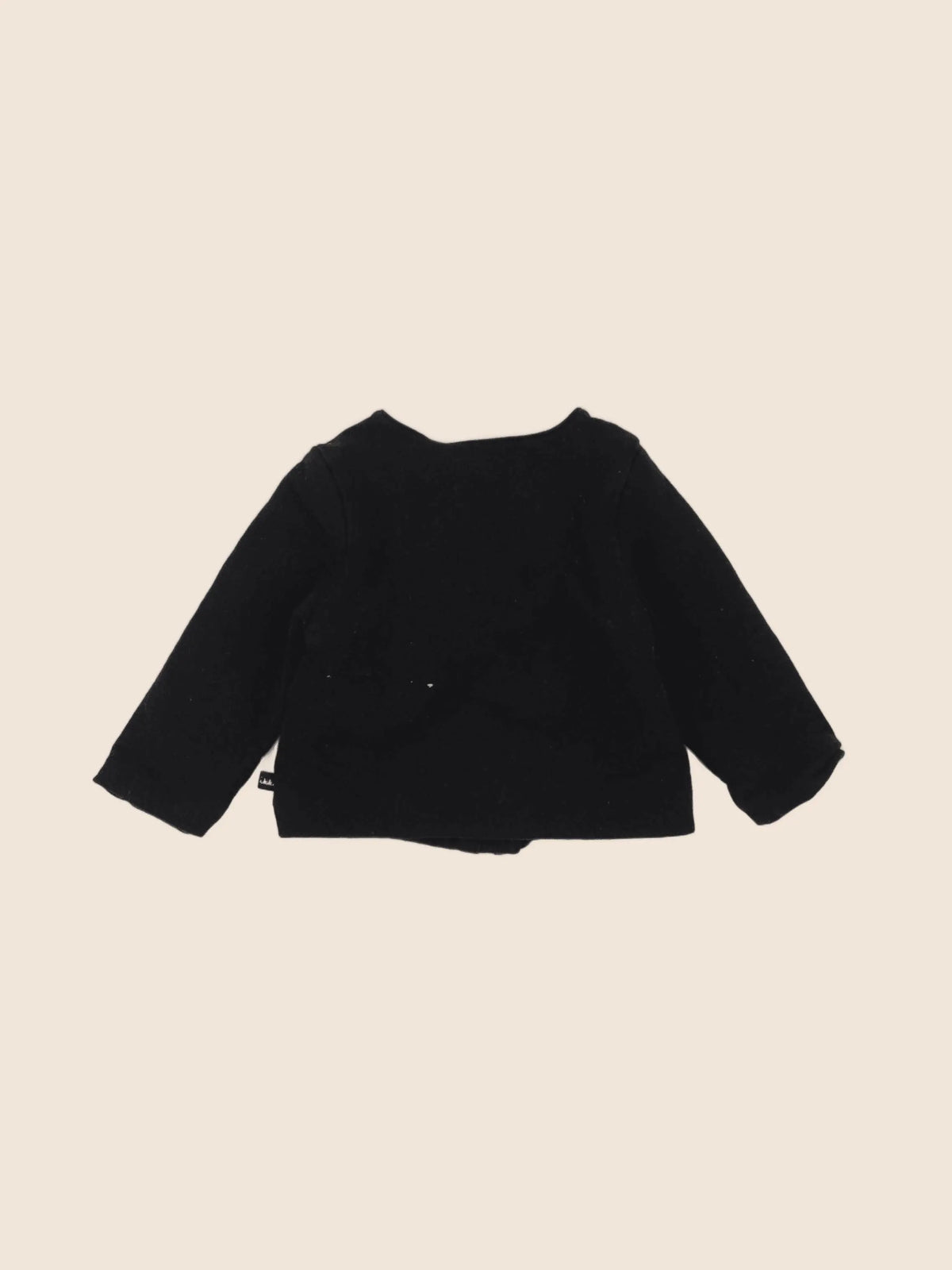 IKKS - sweat noir - 12 mois