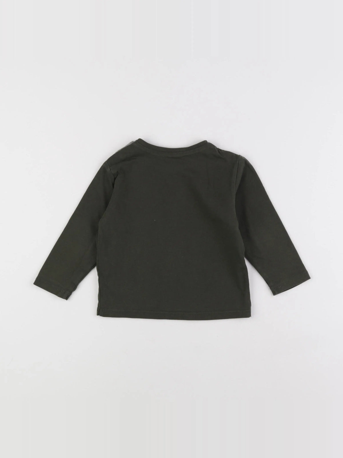 IKKS - tee-shirt réversible vert - 18 mois